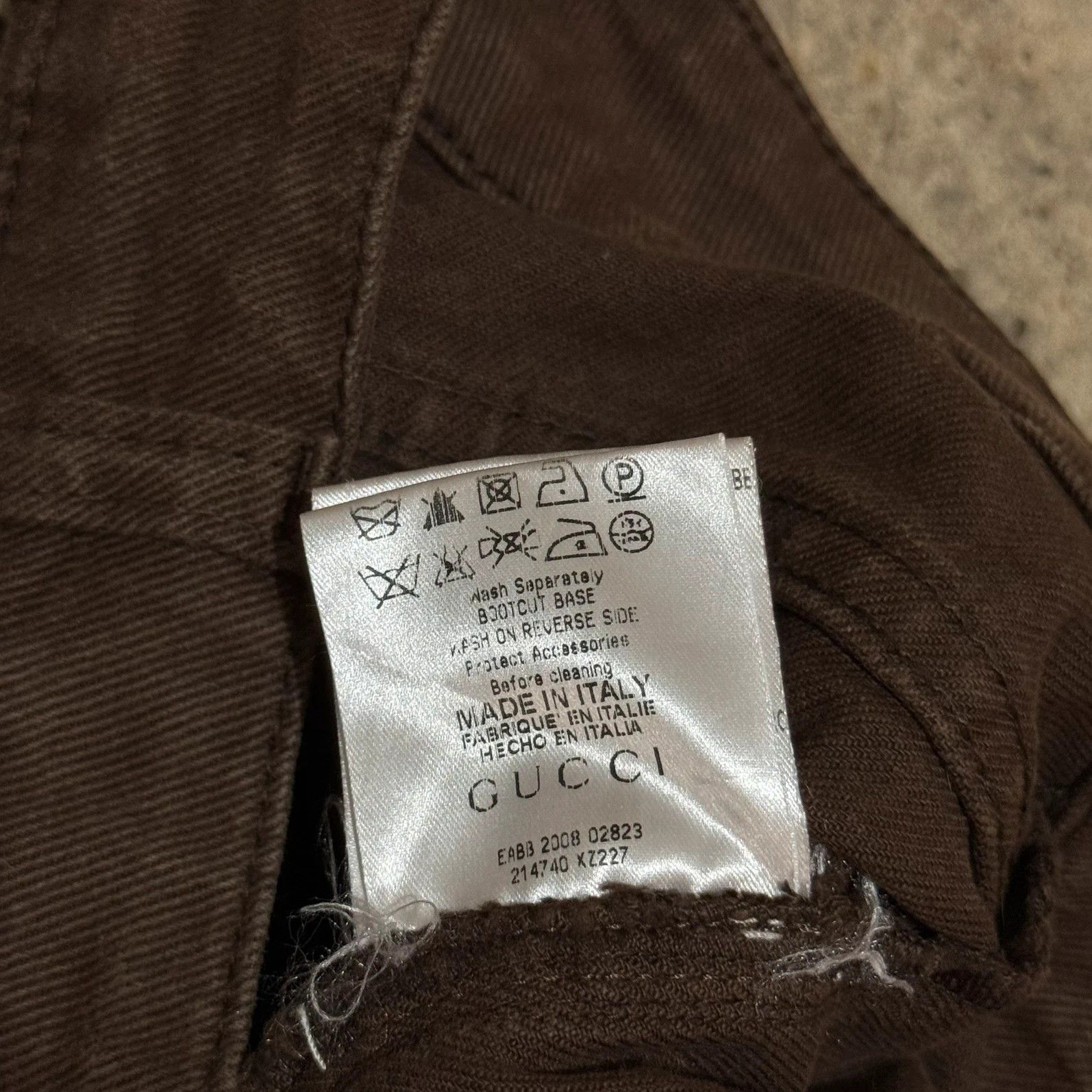 Gucci 2008 Gucci bootcut metal details pants Size 26" / US 2 / IT 38 - 8 Thumbnail