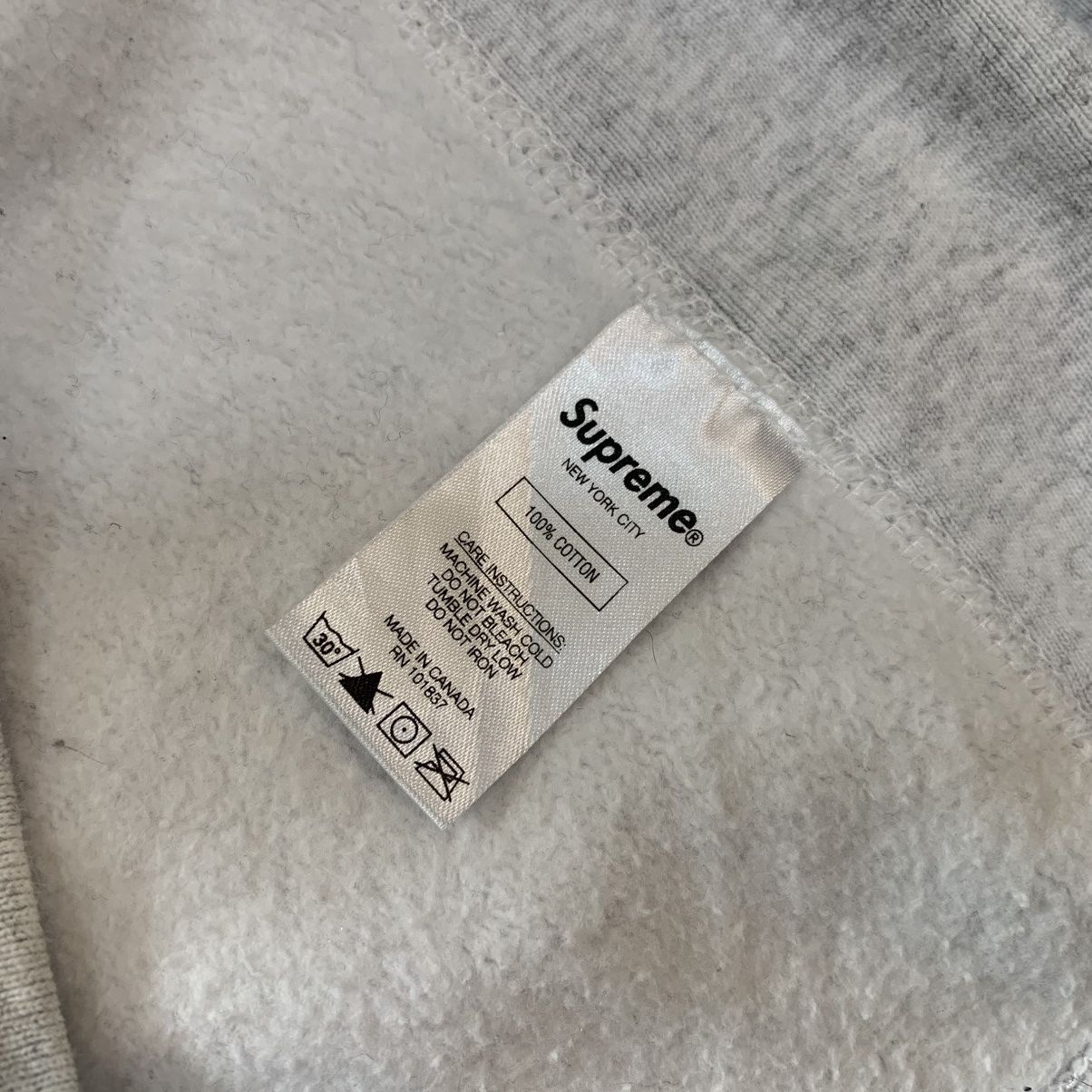 Supreme Supreme S Logo Hooded Sweatshirt (FW19) Ash Grey Large Size US L / EU 52-54 / 3 - 10 Thumbnail