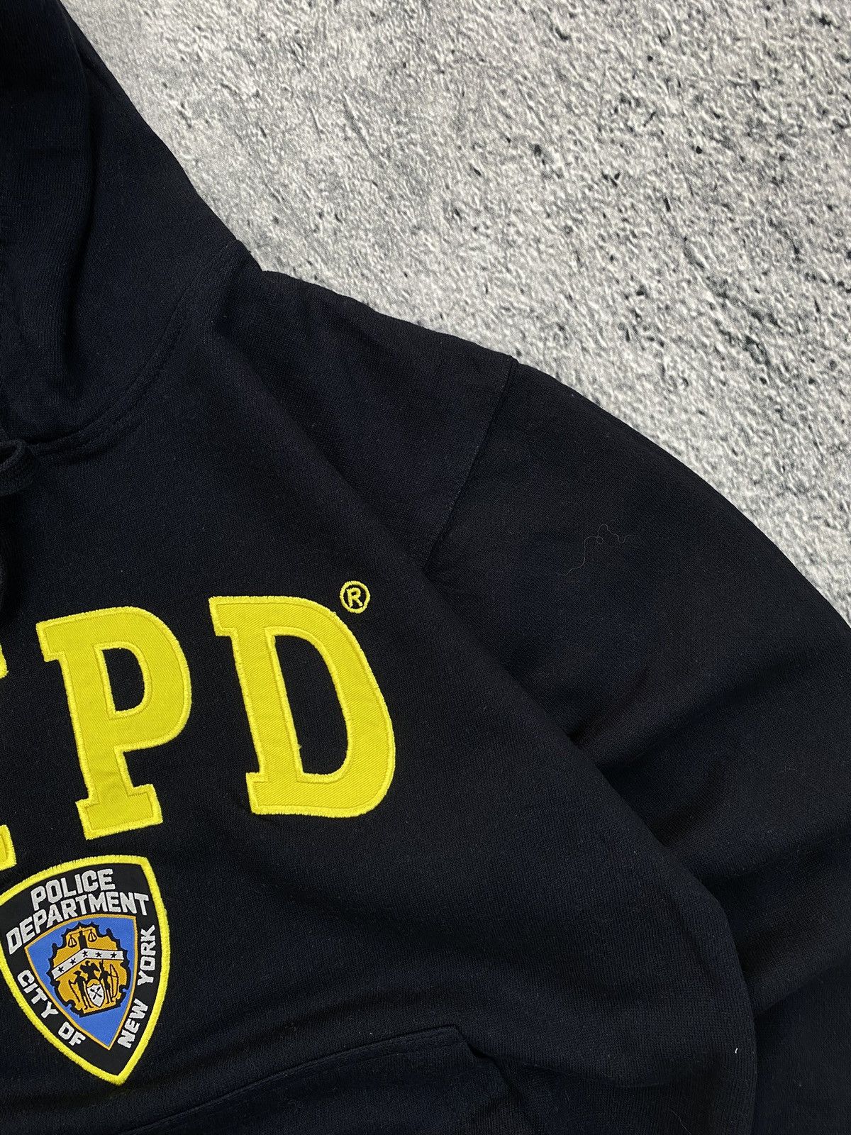 Vintage Vintage Hoodie Nypd USA boxy Streetwear Size US S / EU 44-46 / 1 - 5 Thumbnail