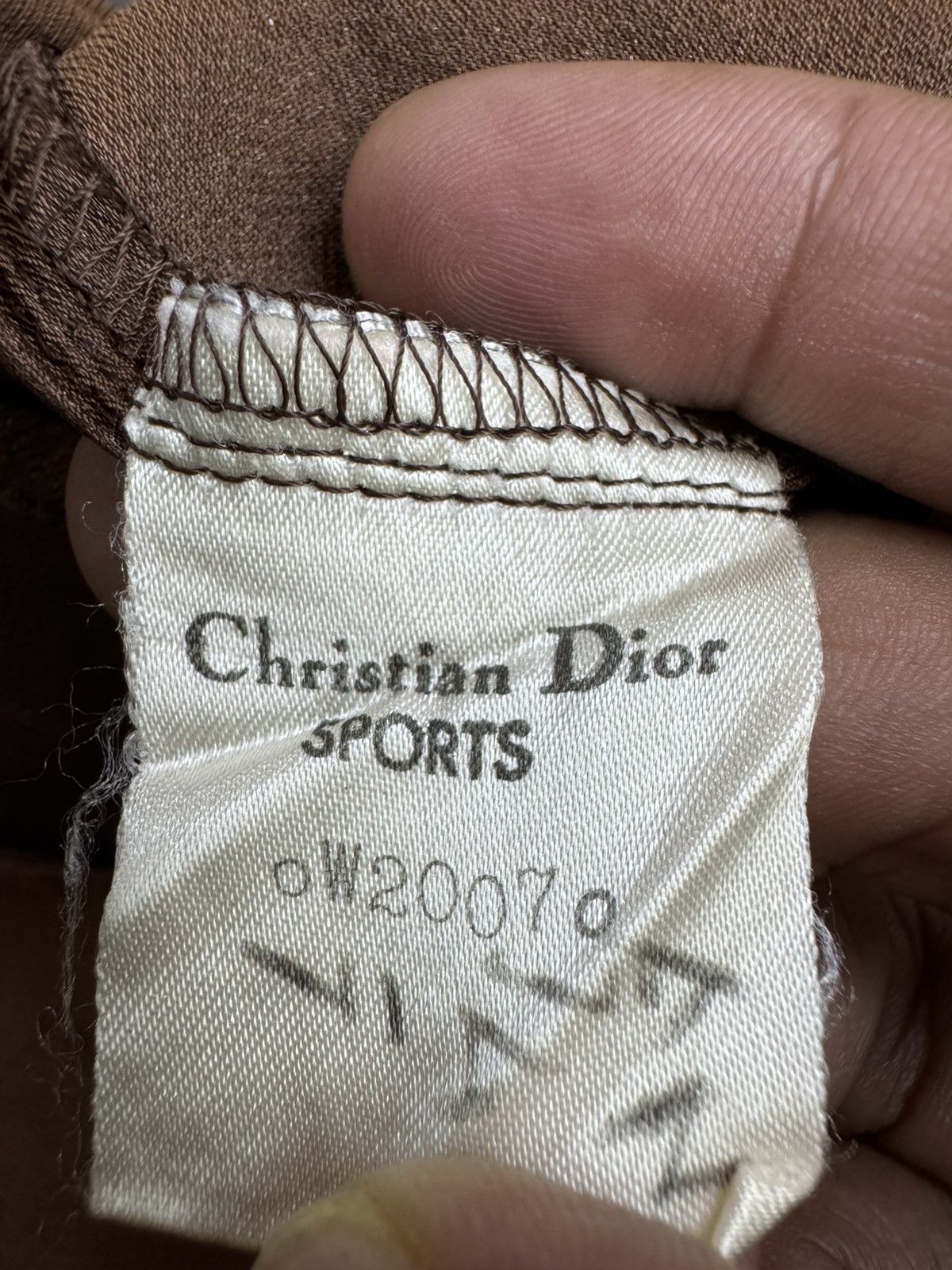 Christian Dior Monsieur vintage Christian Dior Sports light brown bomber jacket Size US L / EU 52-54 / 3 - 7 Thumbnail