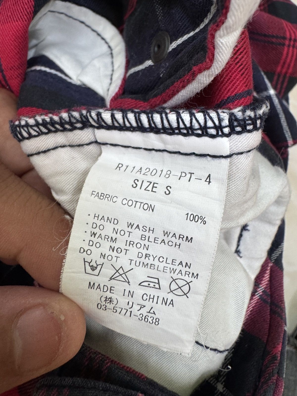 Japanese Brand Vintage Redark “LUS CHI ATRACT” Punk Tartan Plaid Pants Size US 27 - 12 Thumbnail
