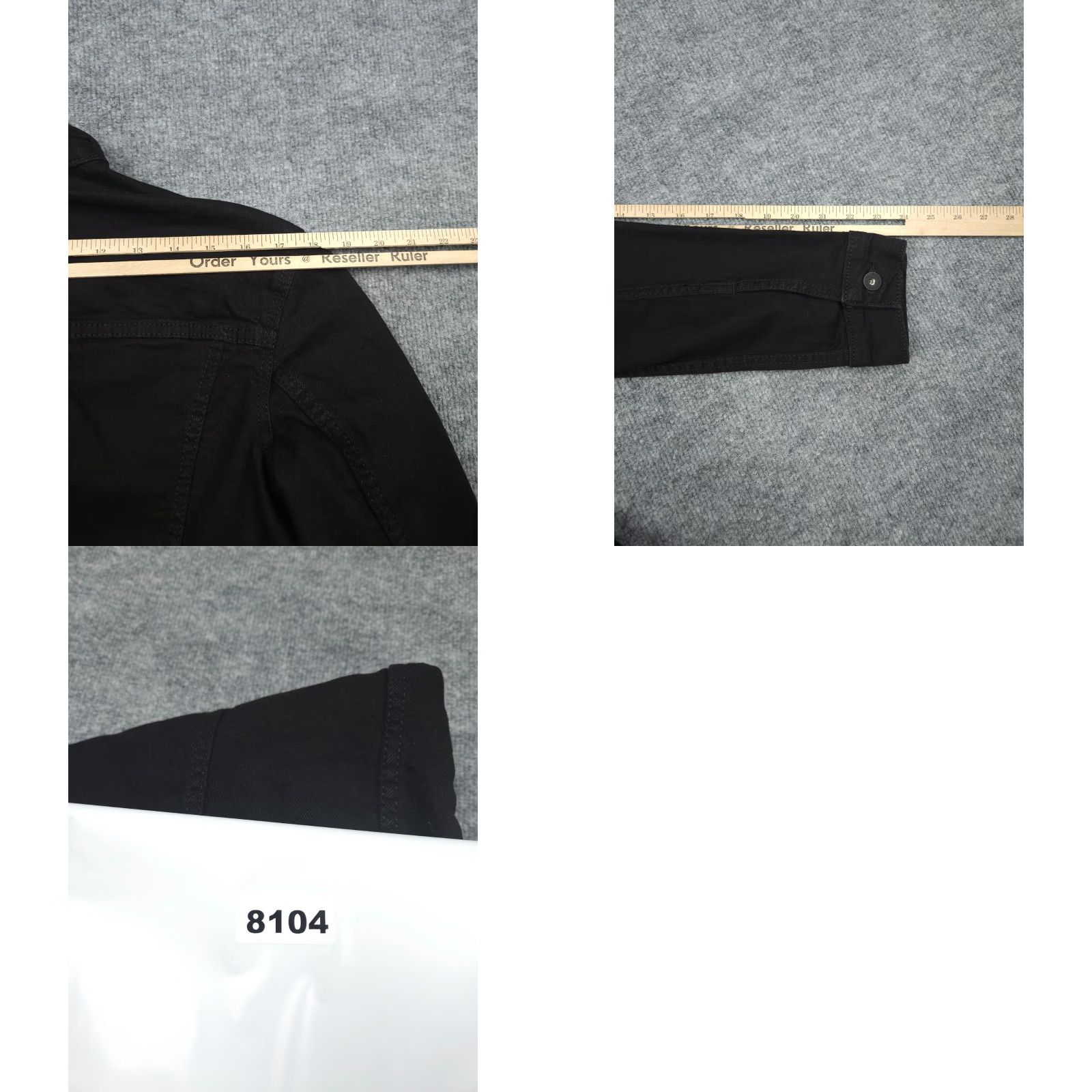 Levi's **Levi's Men's XS Black Embroidered Trucker Jacket** User: Levi's Men's XS Black Embroidered Trucker Jacket Size US XS / EU 42 / 0 - 9 Thumbnail