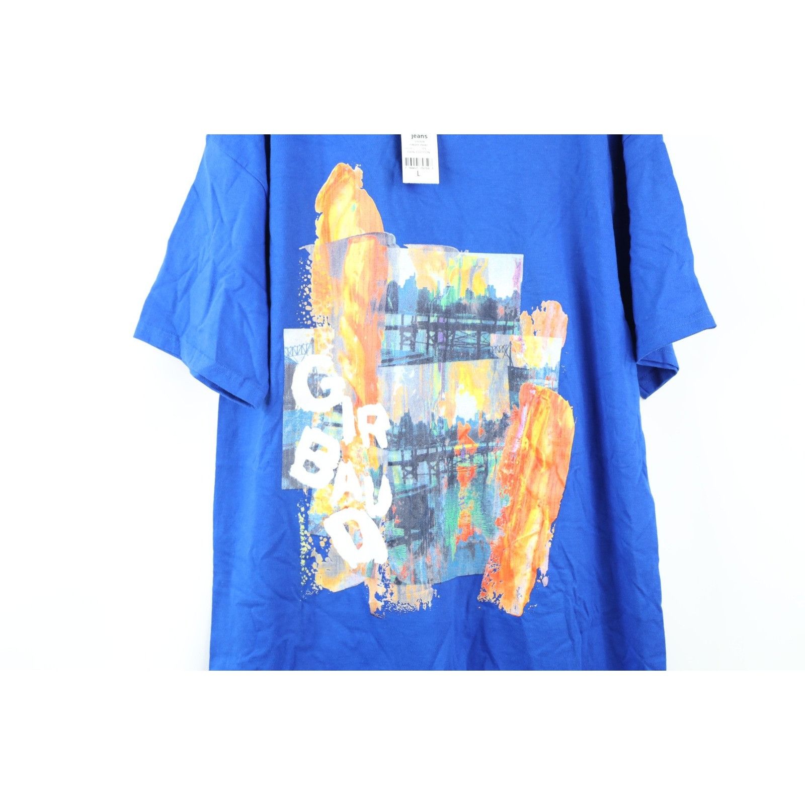 Marithe + Francois Girbaud × Vintage NOS Vintage 90s Marithe Francois Girbaud Baggy T-Shirt Size US L / EU 52-54 / 3 - 4 Thumbnail
