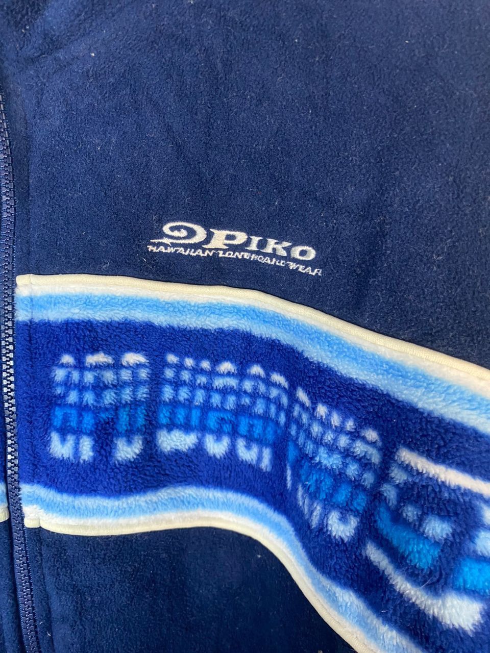 Japanese Brand Vintage piko fleece zipper jacket Size US M / EU 48-50 / 2 - 4 Thumbnail