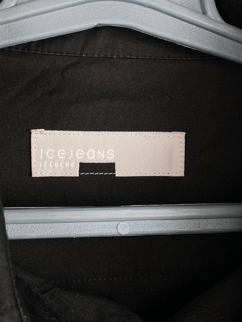 Designer × Iceberg Vintage Iceberg Printed Black shirt Size US M / EU 48-50 / 2 - 5 Thumbnail