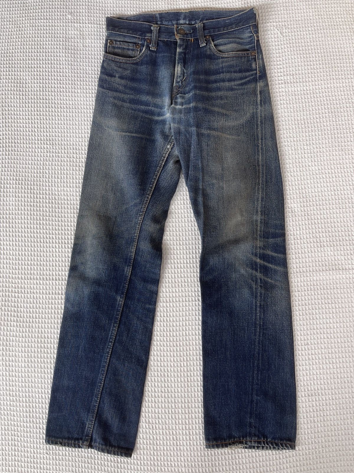 Denime Rare🔥Vintage DENIME Japan Selvedge Jeans Size US 28 / EU 44 - 5 Thumbnail