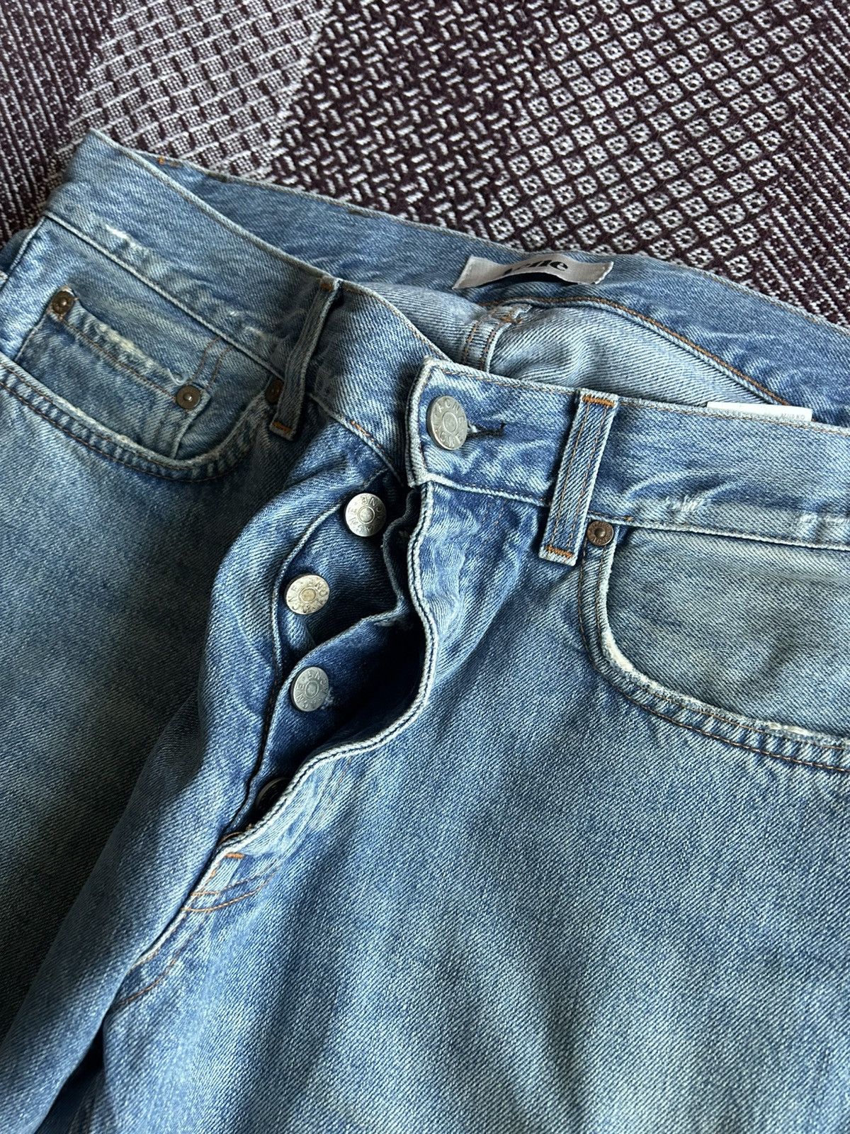 Acne Studios Vintage Acne Studios Roc Light Jeans Wash Jeans Solid Sz W32 Size US 32 / EU 48 - 14 Thumbnail