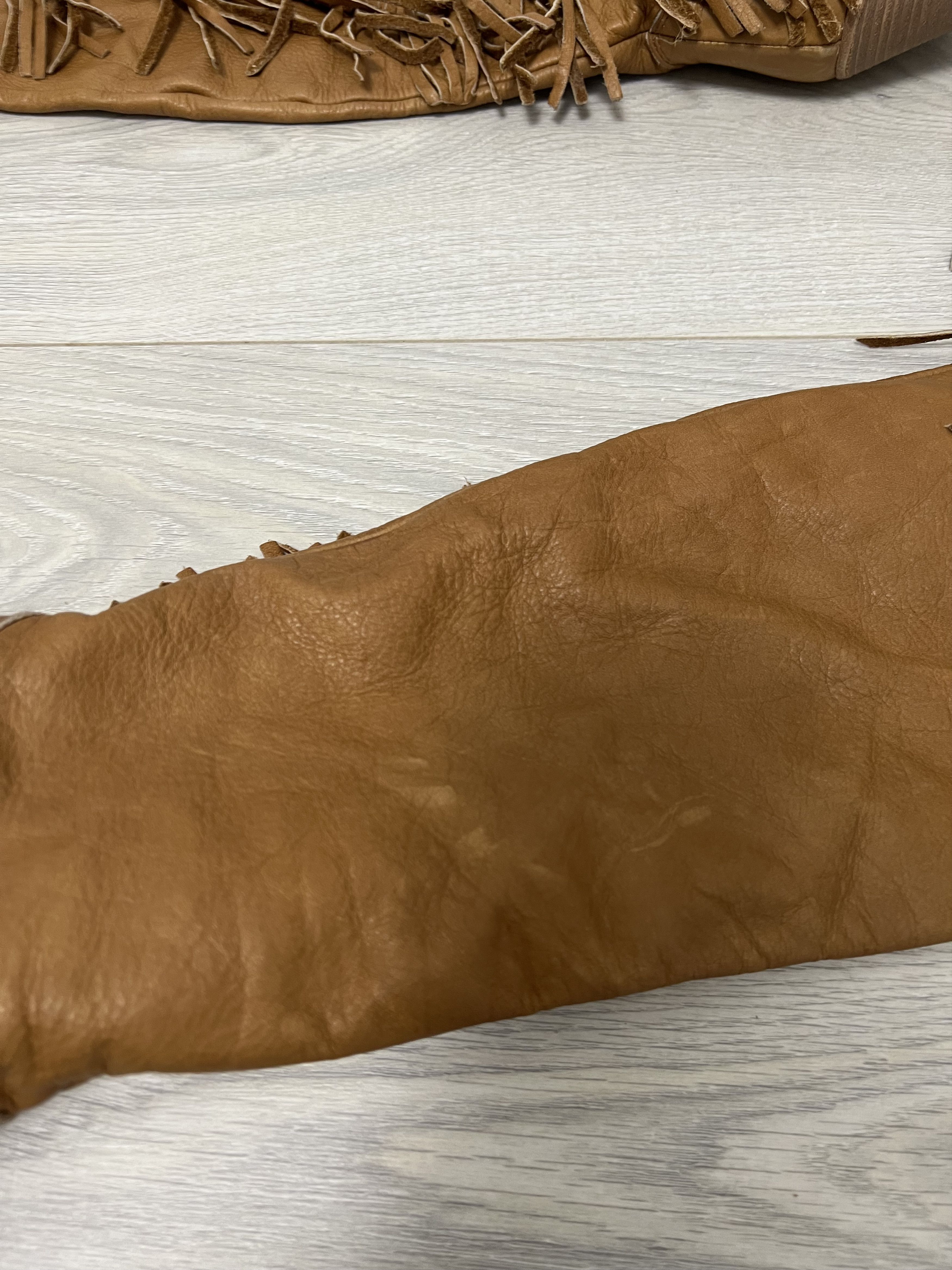 Other RD Copmany Brown Leather Cowboy Fringe Knee High Boots Size US 9 / IT 39 - 6 Thumbnail