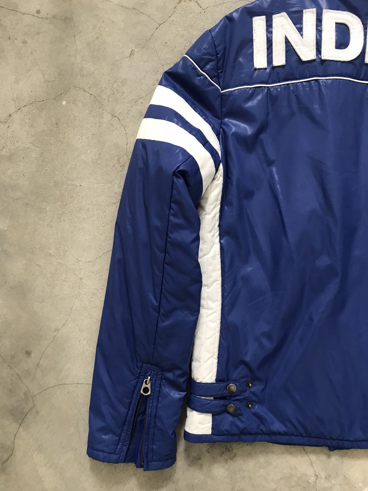 Indian Motorcycle Indian Motorcycles Blue Lightweight Quilted Jacket Size US M / EU 48-50 / 2 - 4 Thumbnail