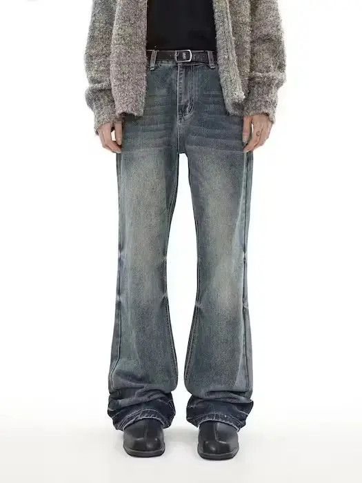 Japanese Brand Washed Denim Jeans Size US 30 / EU 46 - 4 Thumbnail