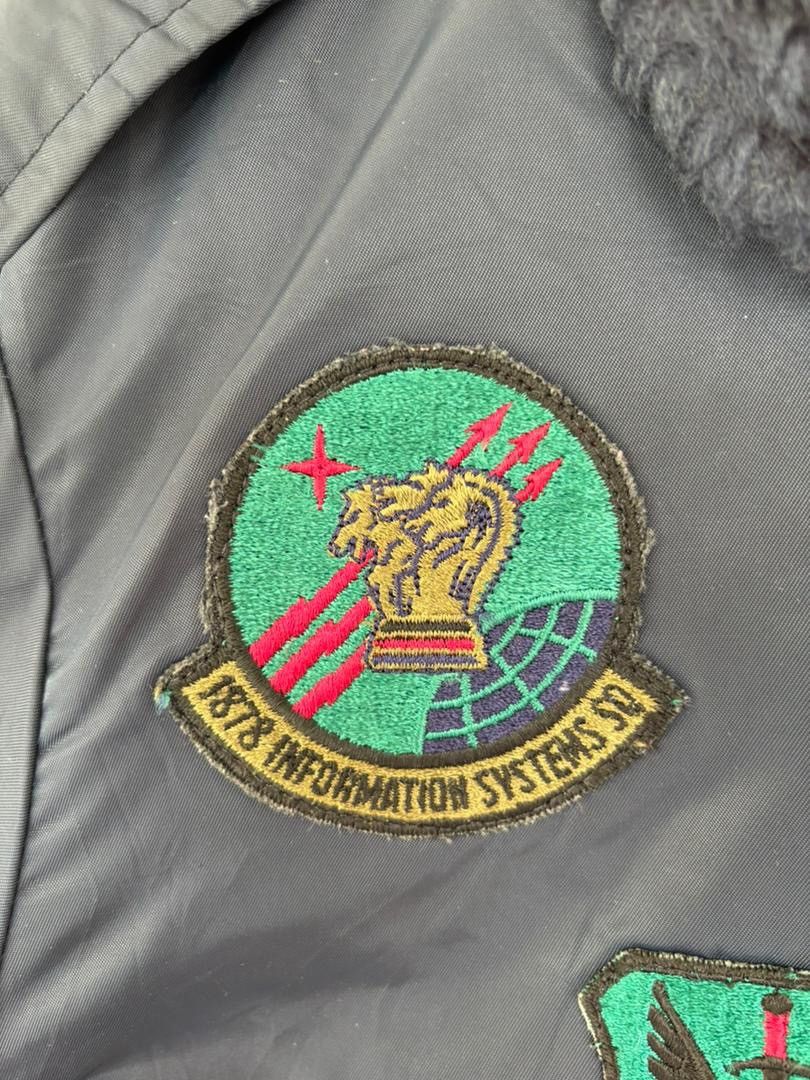 Vintage Vintage 90 MA-1 Flight Jacket USAF Tactical Air Command Size US XS / EU 42 / 0 - 12 Thumbnail