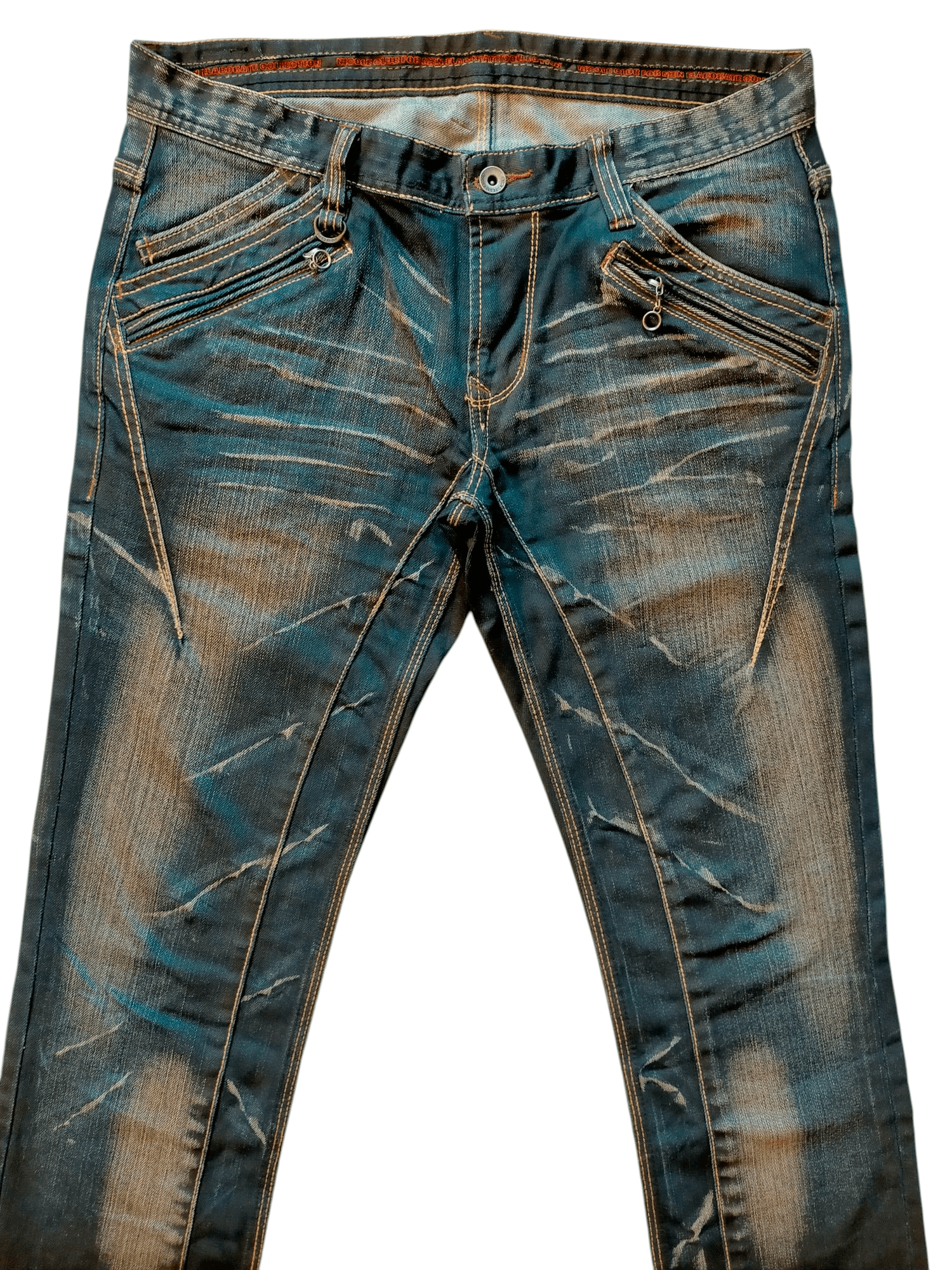 If Six Was Nine × Japanese Brand Flare Jeans Nicole Club Japan Black Boot cut Denim Size US 34 / EU 50 - 3 Thumbnail