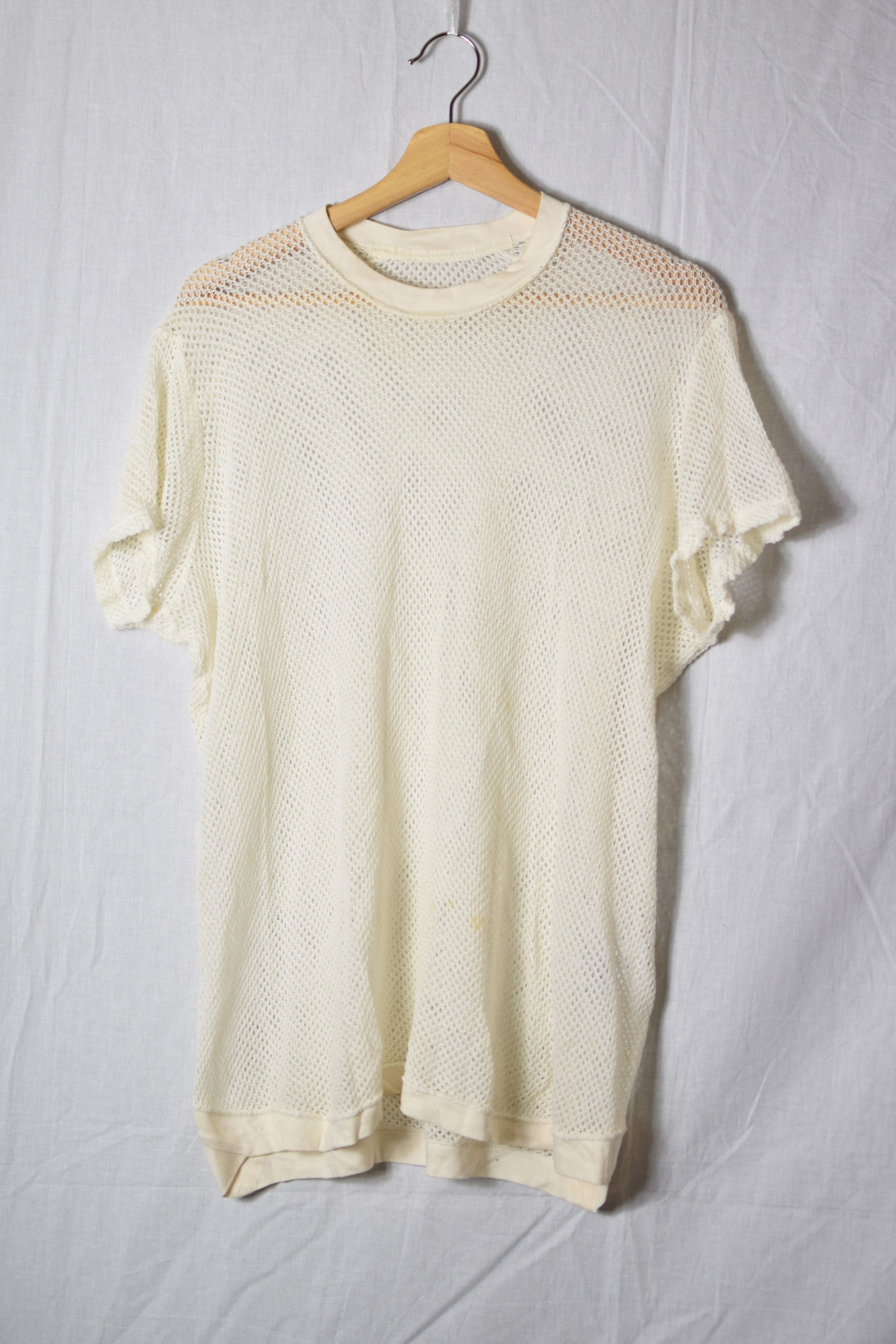 Julius Julius SS15 Prism White Mesh Top - 497CUM66 Size US M / EU 48-50 / 2 - 2 Thumbnail