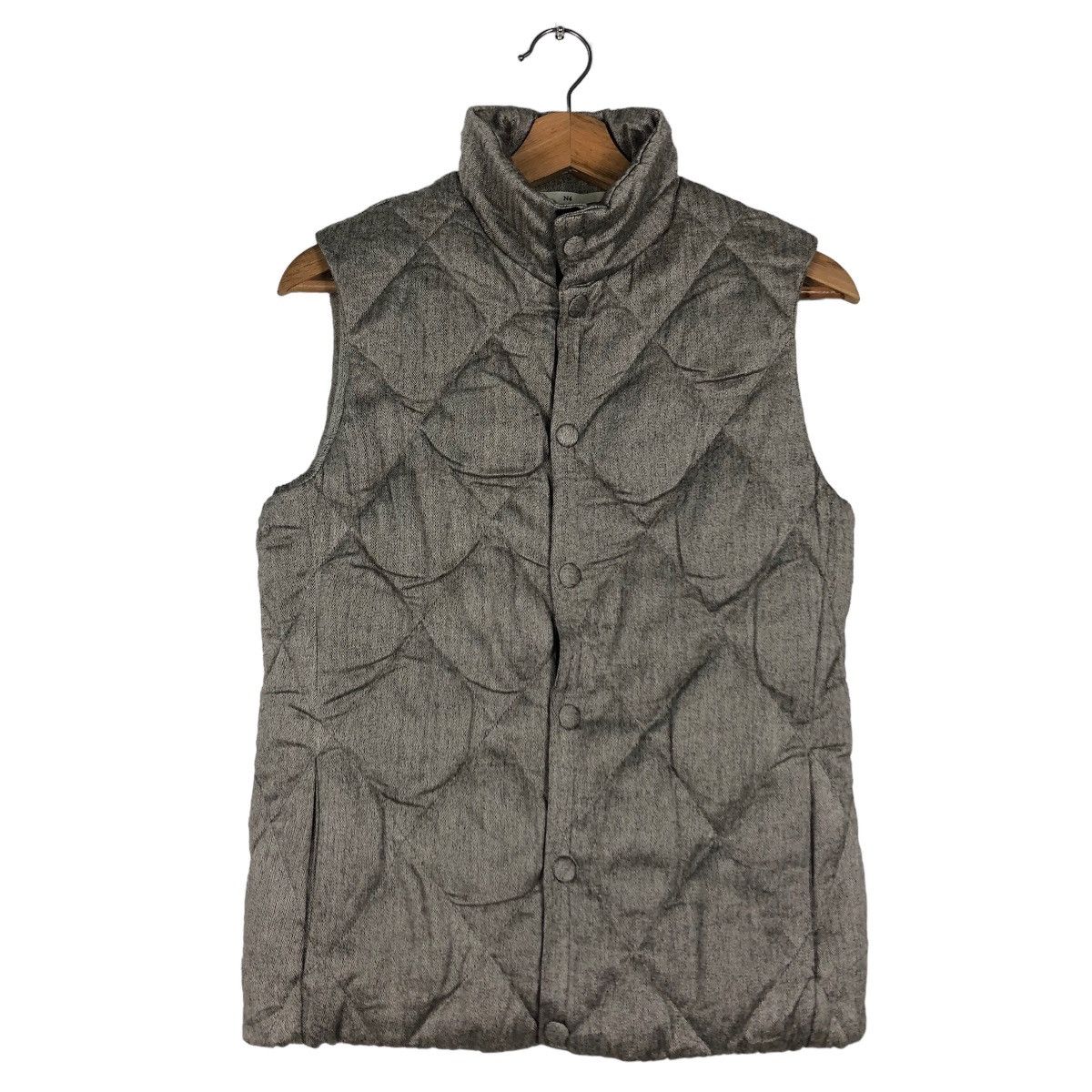 Japanese Brand 🔥Rare Vest Tank Top Quilted N4 Made in Japan Size US M / EU 48-50 / 2 - 1 Thumbnail