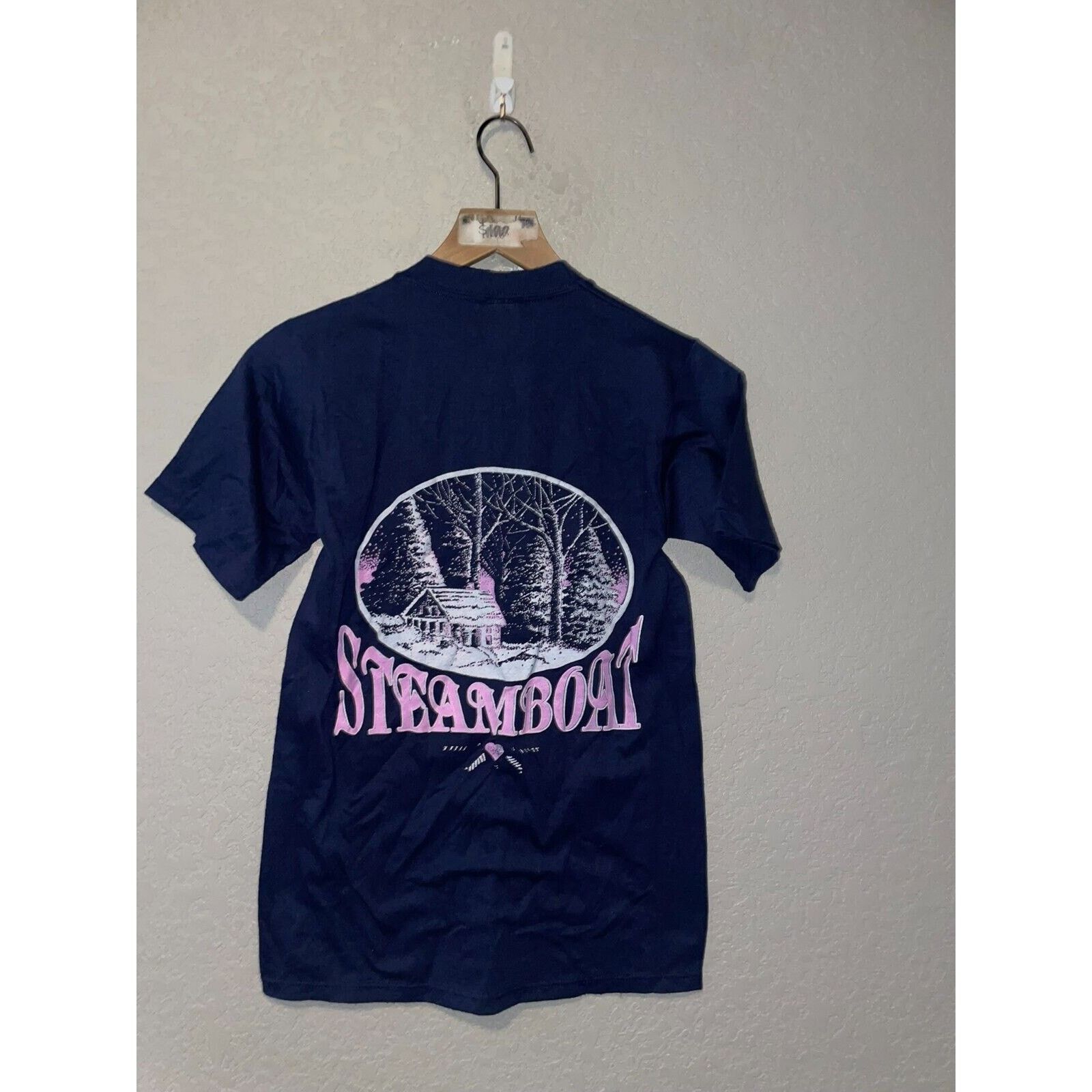 Jerzees Vintage Test Print Shirt Frisbie's Smile Shop Steamboat Tee Size US S / EU 44-46 / 1 - 9 Thumbnail