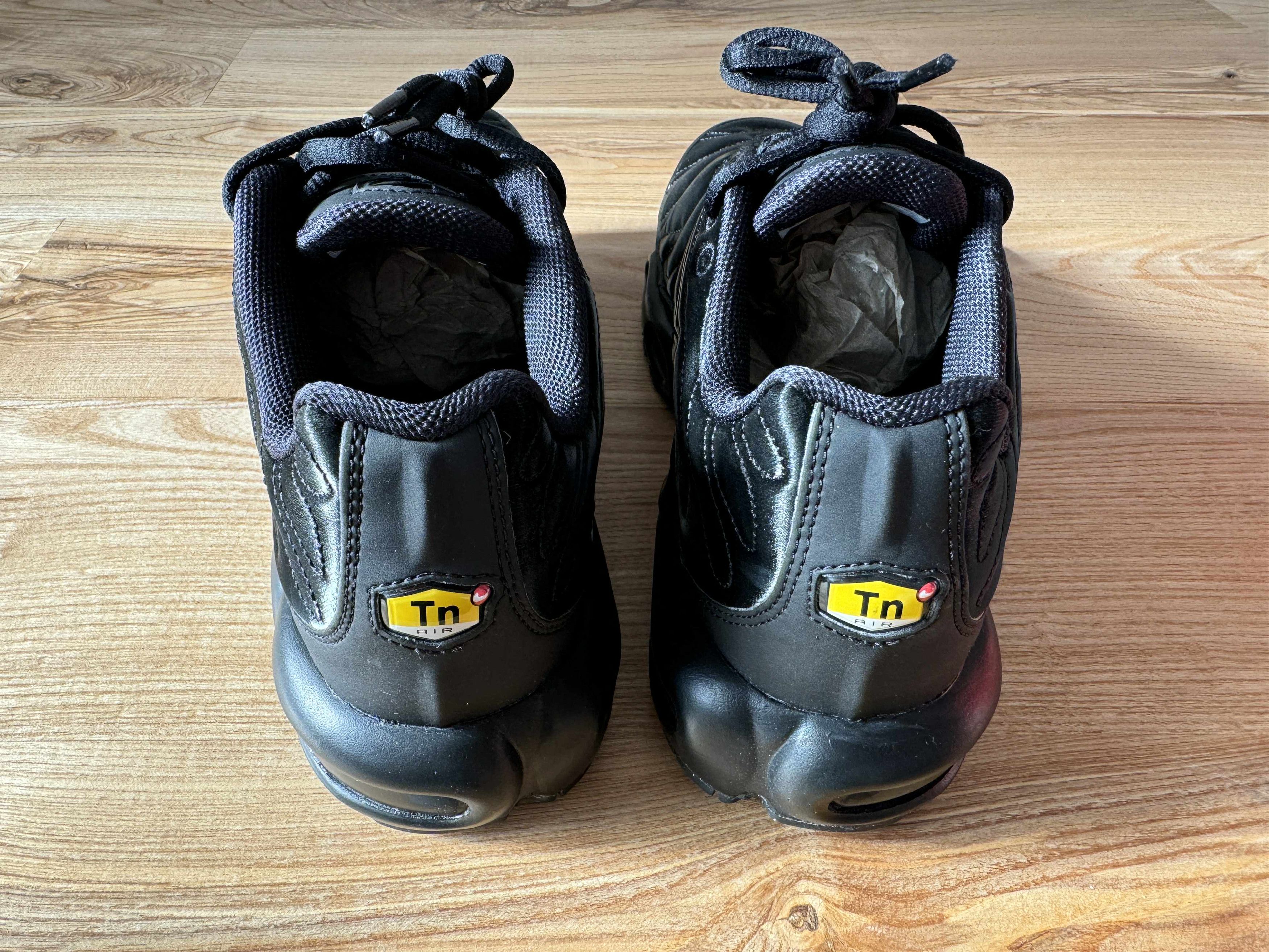 Nike Air Max Plus TN Black Satin Size US 10 / EU 43 - 6 Thumbnail