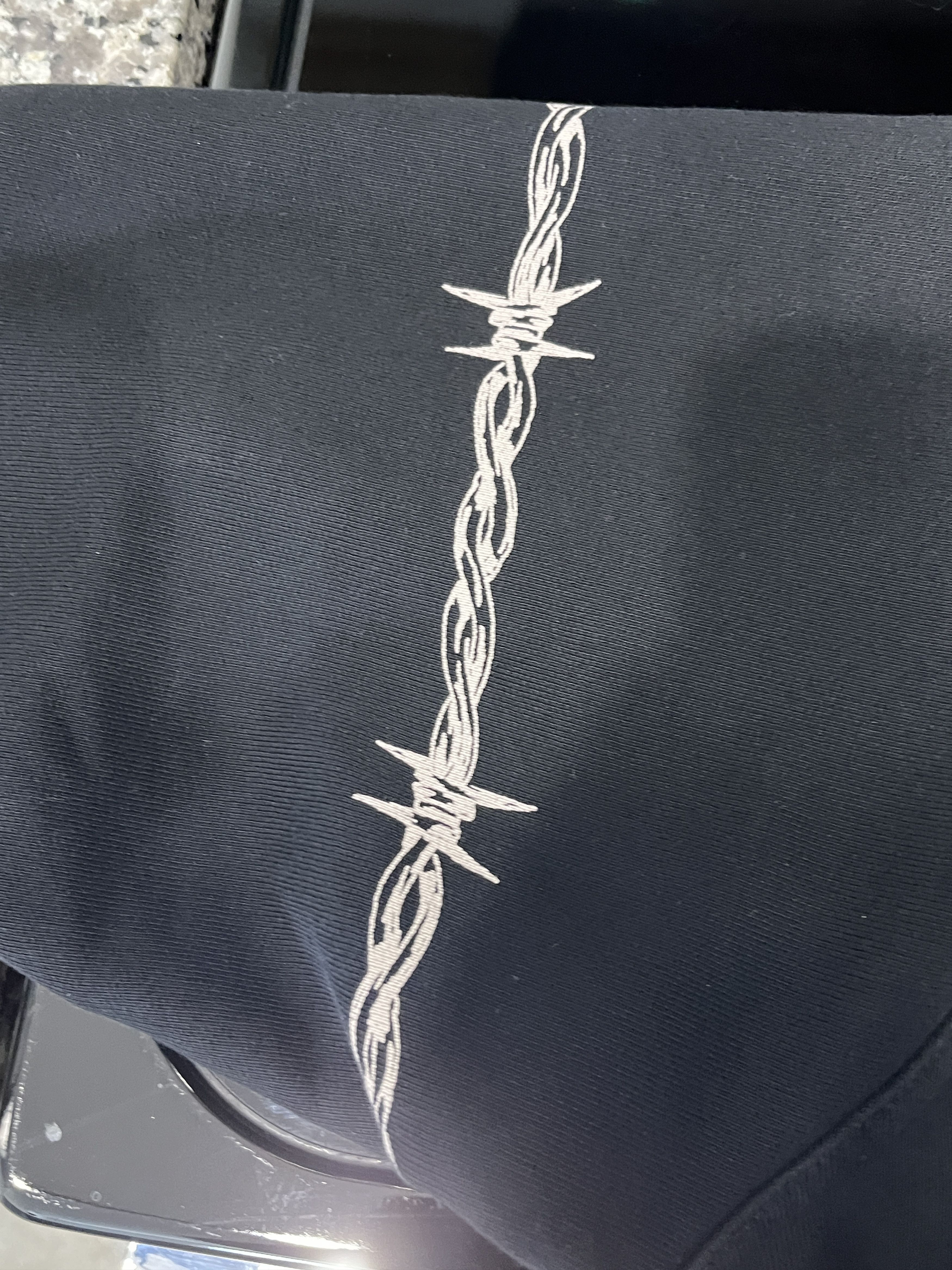 Givenchy Givenchy FW21 Barbed Wire Eagle Gothic Destroy Lonely Hoodie Size US M / EU 48-50 / 2 - 11 Thumbnail