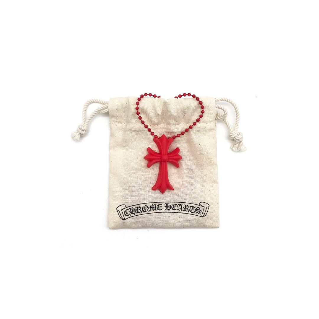 Chrome Hearts Chrome Hearts Resin Cross Pendant Ball Chain Necklace Size ONE SIZE - 4 Thumbnail