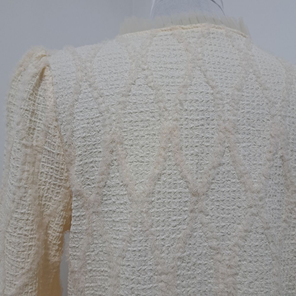 Other J. ING Korean Style Lace Trim V Neck Button Front Blouse Sma Size M / US 6-8 / IT 42-44 - 15 Thumbnail