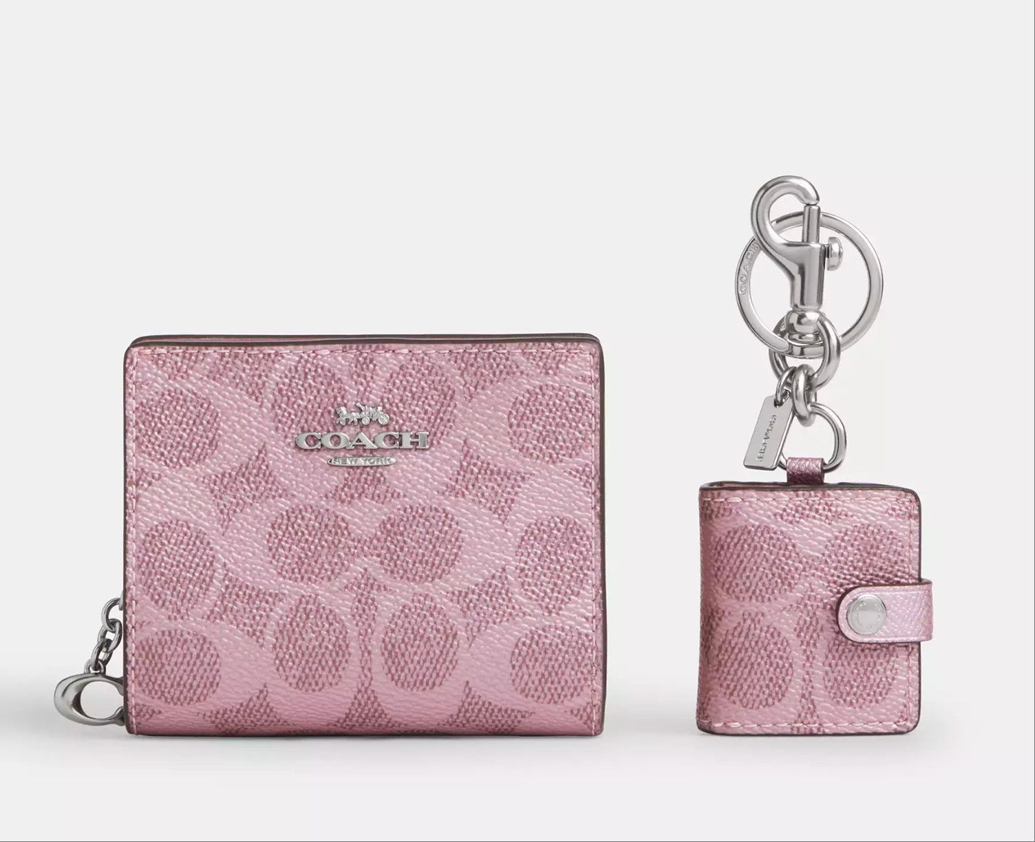 Coach Boxed Snap Wallet And Picture Frame Charm CCL93 Size ONE SIZE - 6 Thumbnail
