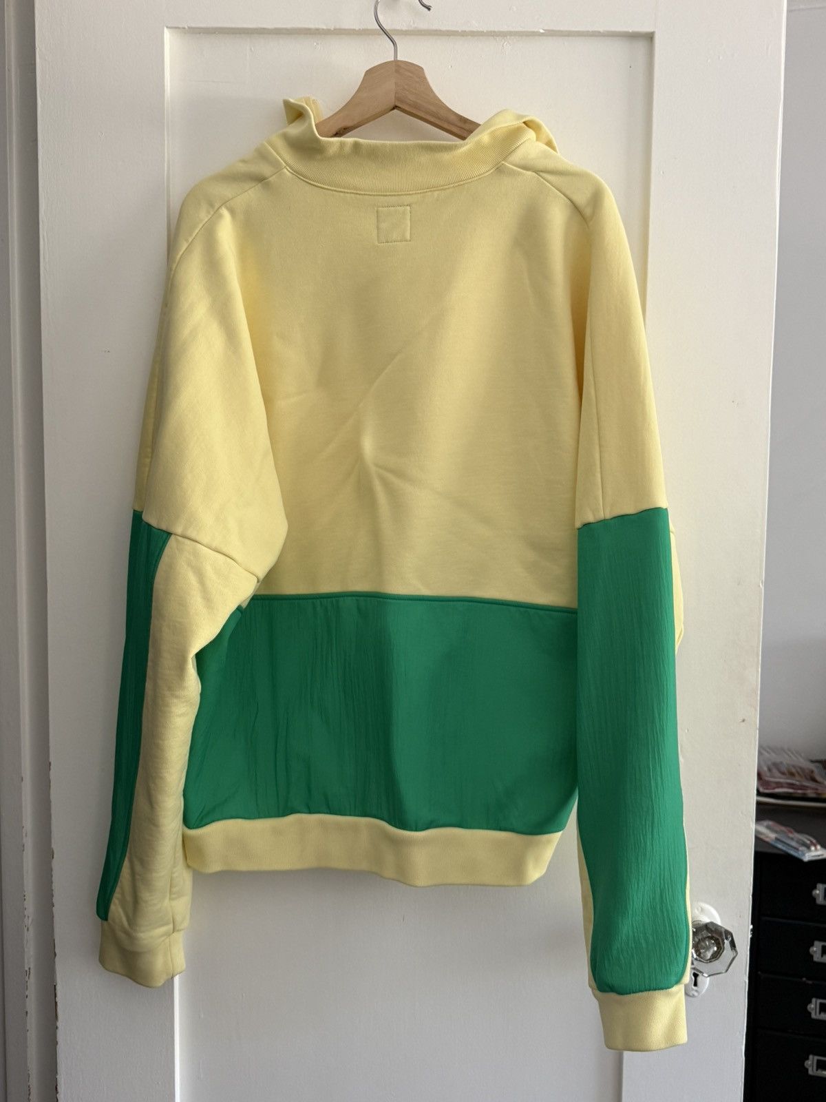 Brain Dead Brain Dead Gastromaniac Overlay Half-Zip Jacket in Lemon Size US L / EU 52-54 / 3 - 2 Thumbnail