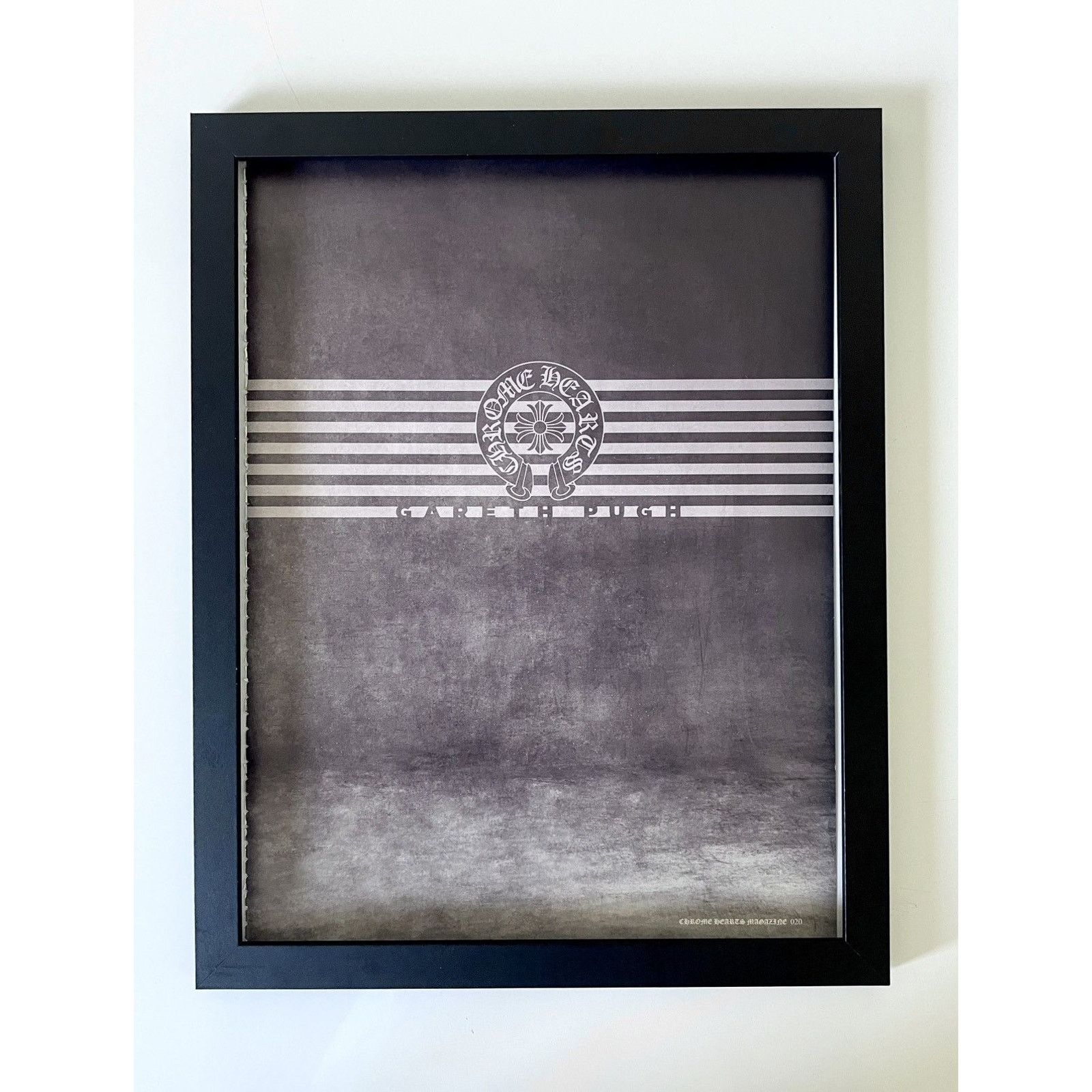 Chrome Hearts × Japanese Brand × Vintage Chrome Hearts stripped photo Framed poster 9x11 Size ONE SIZE - 1 Thumbnail