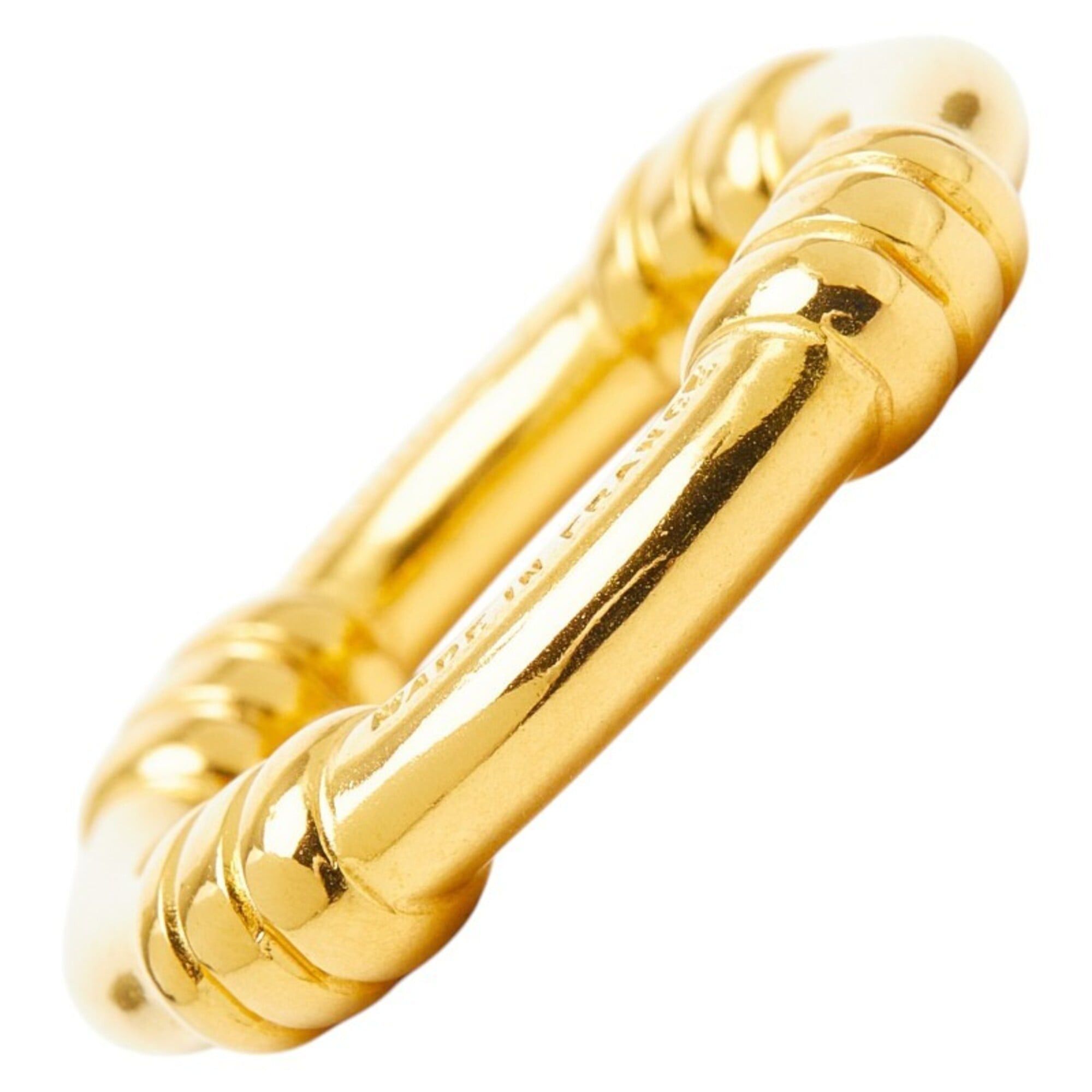 Hermes Hermes Boué Scarf Muffler Ring Gold Plated Women's HERMES Size ONE SIZE - 1 Thumbnail