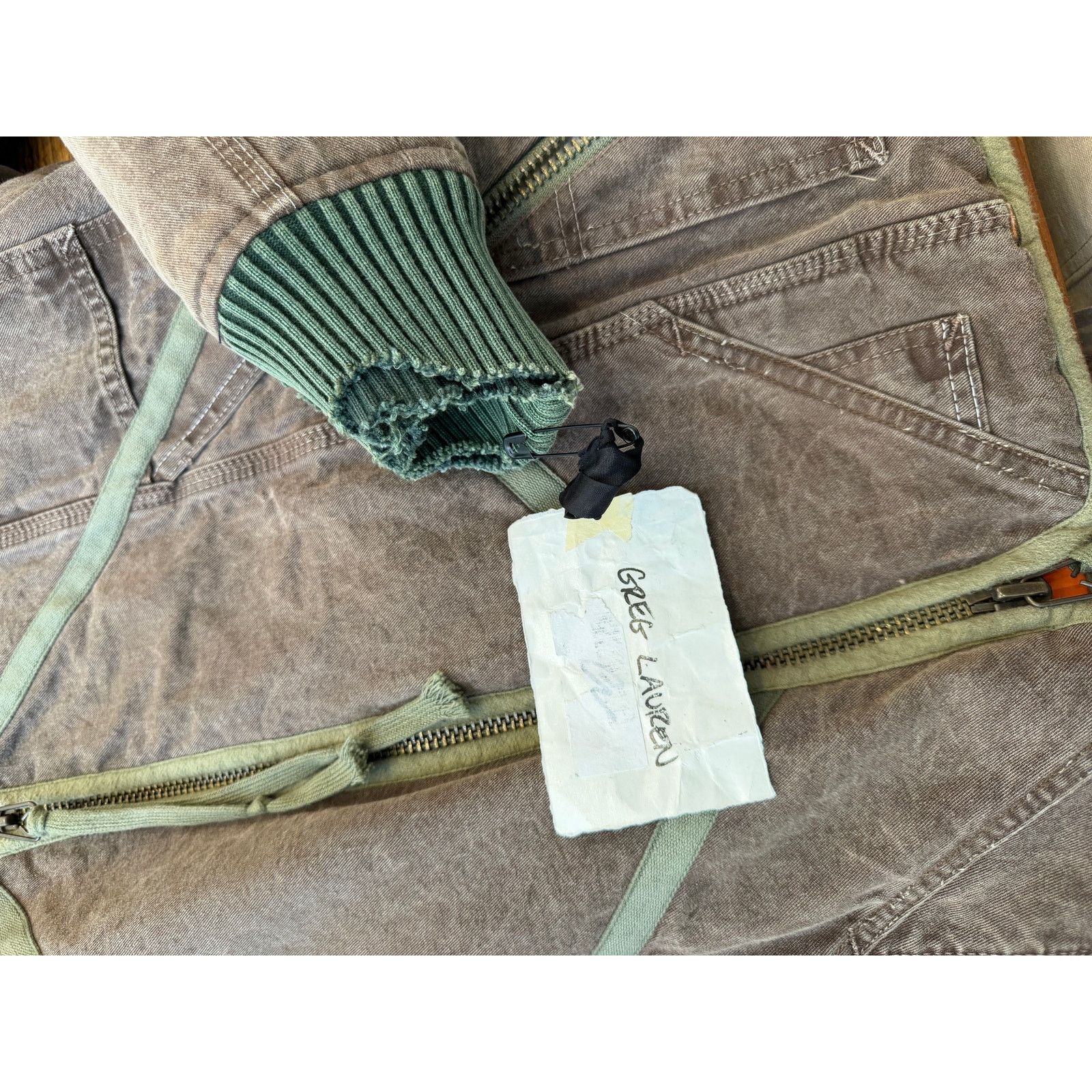 Greg Lauren Greg Lauren SAMPLE Vintage Carhartt Modern Flight Jacket Size US L / EU 52-54 / 3 - 5 Thumbnail
