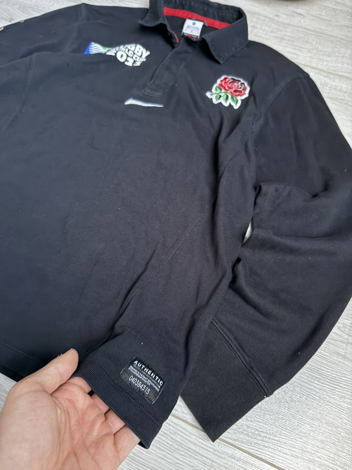 Nike × Vintage Vintage Nike Jersey England Rugby Shirts 2011 Jersey Size US M / EU 48-50 / 2 - 2 Thumbnail