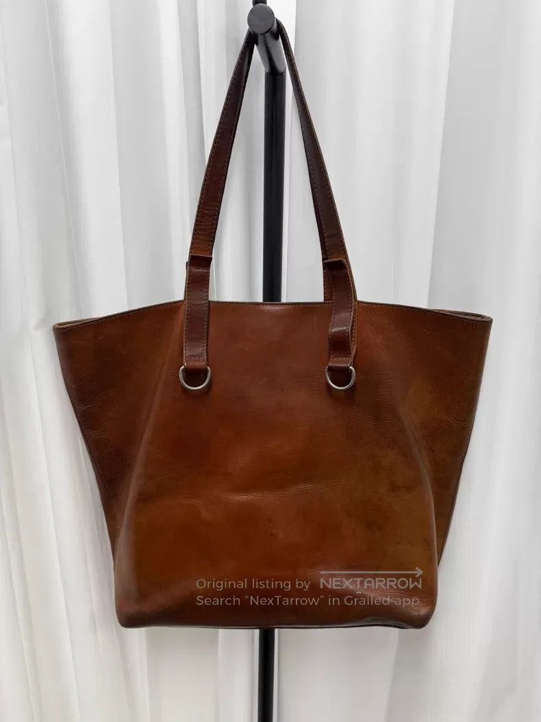 Maison Margiela Maison Margiela Leather Twitter Tote Bag Size ONE SIZE - 5 Thumbnail