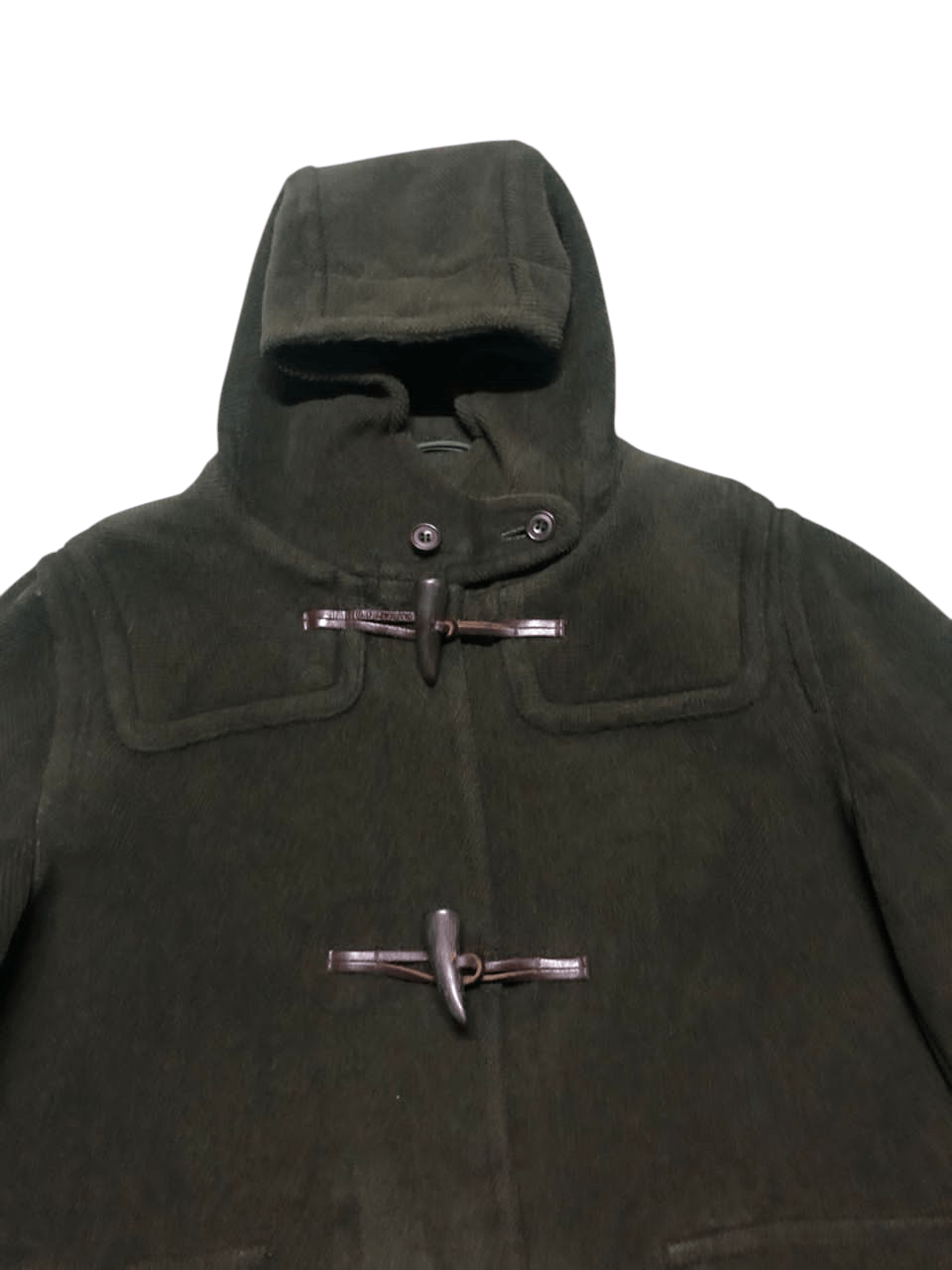 Designer × Gloverall × Vintage Vintage Old England Gloverall Duffle Coat Hoodie England Size US M / EU 48-50 / 2 - 4 Thumbnail