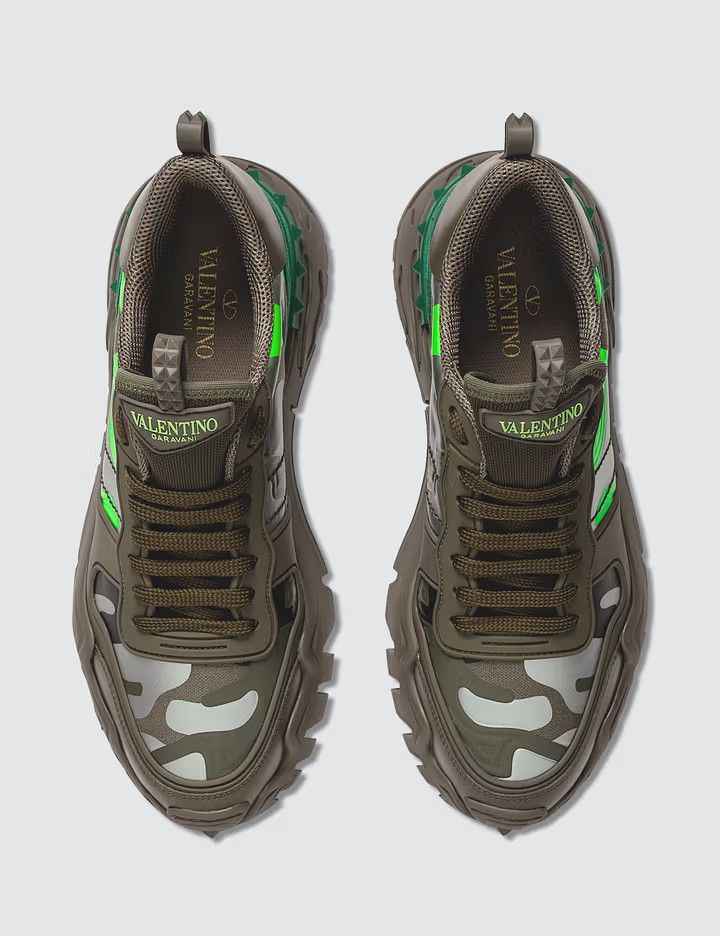 Valentino o1y0525 Low-Top Sneakers in Multicolor Size US 8 / EU 41 - 3 Thumbnail