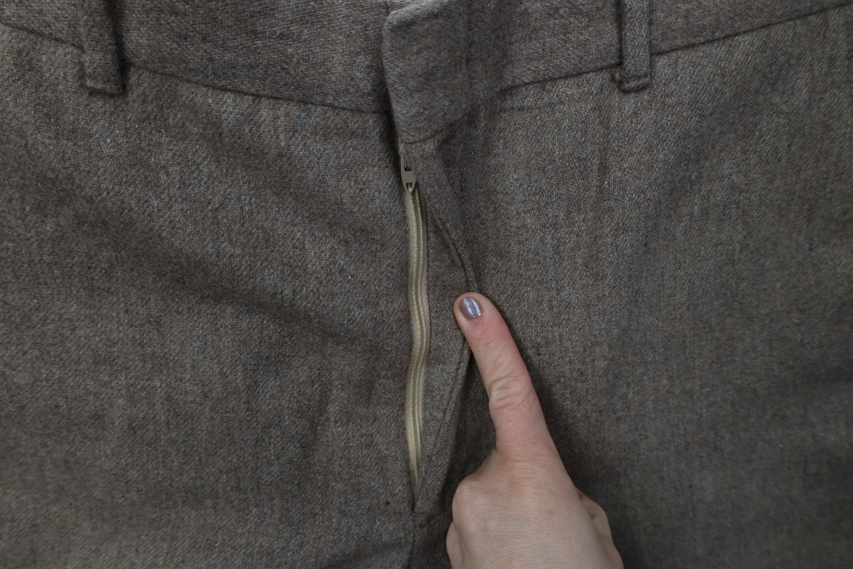Vintage Vintage 70s Streetwear Wide Leg Chino Pants Beige USA Size US 34 / EU 50 - 8 Thumbnail