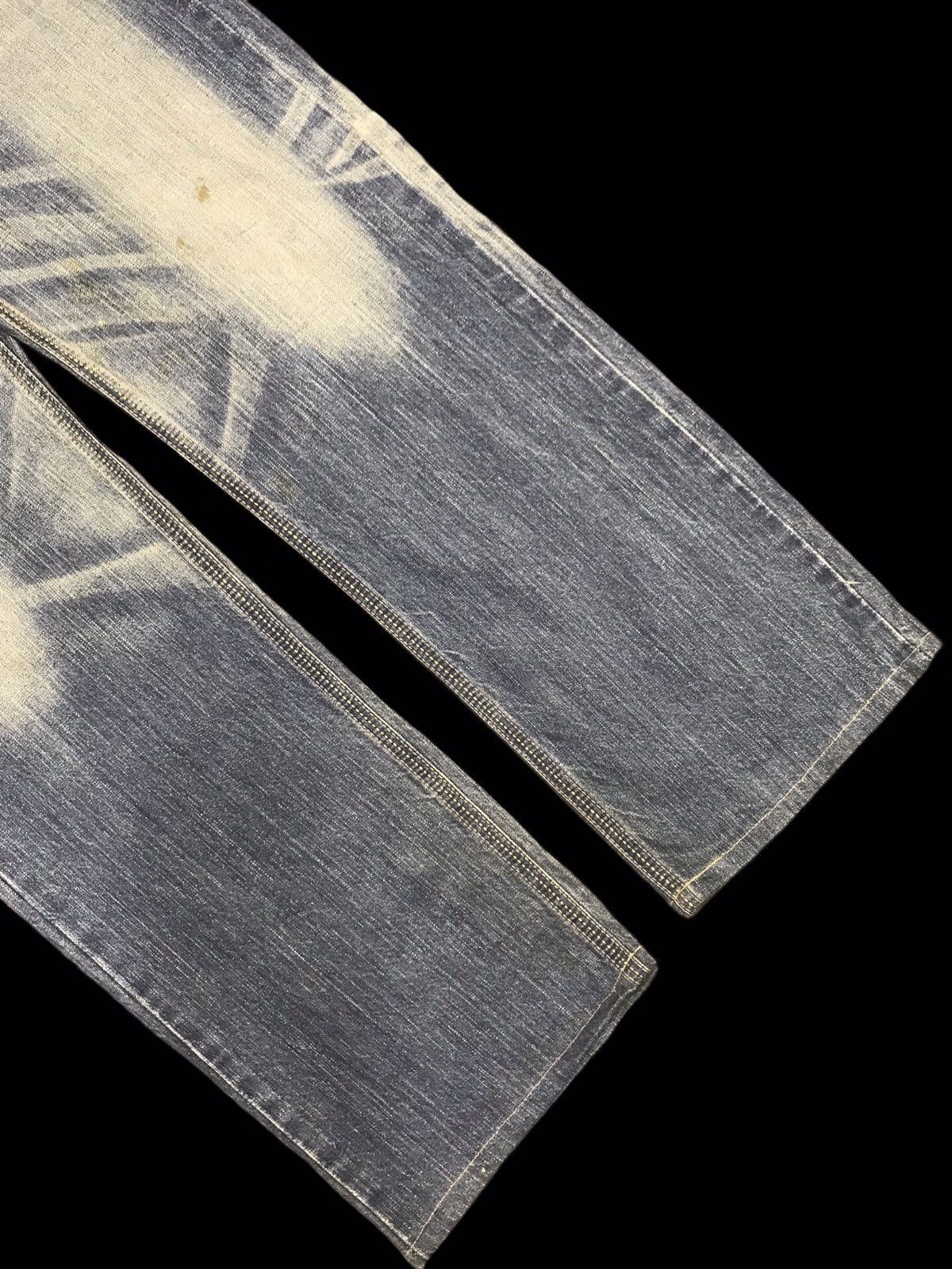 Edwin 💥BAGGY💥EDWIN 444XV Stone Wash Fades Denim F157 Size US 36 / EU 52 - 8 Thumbnail