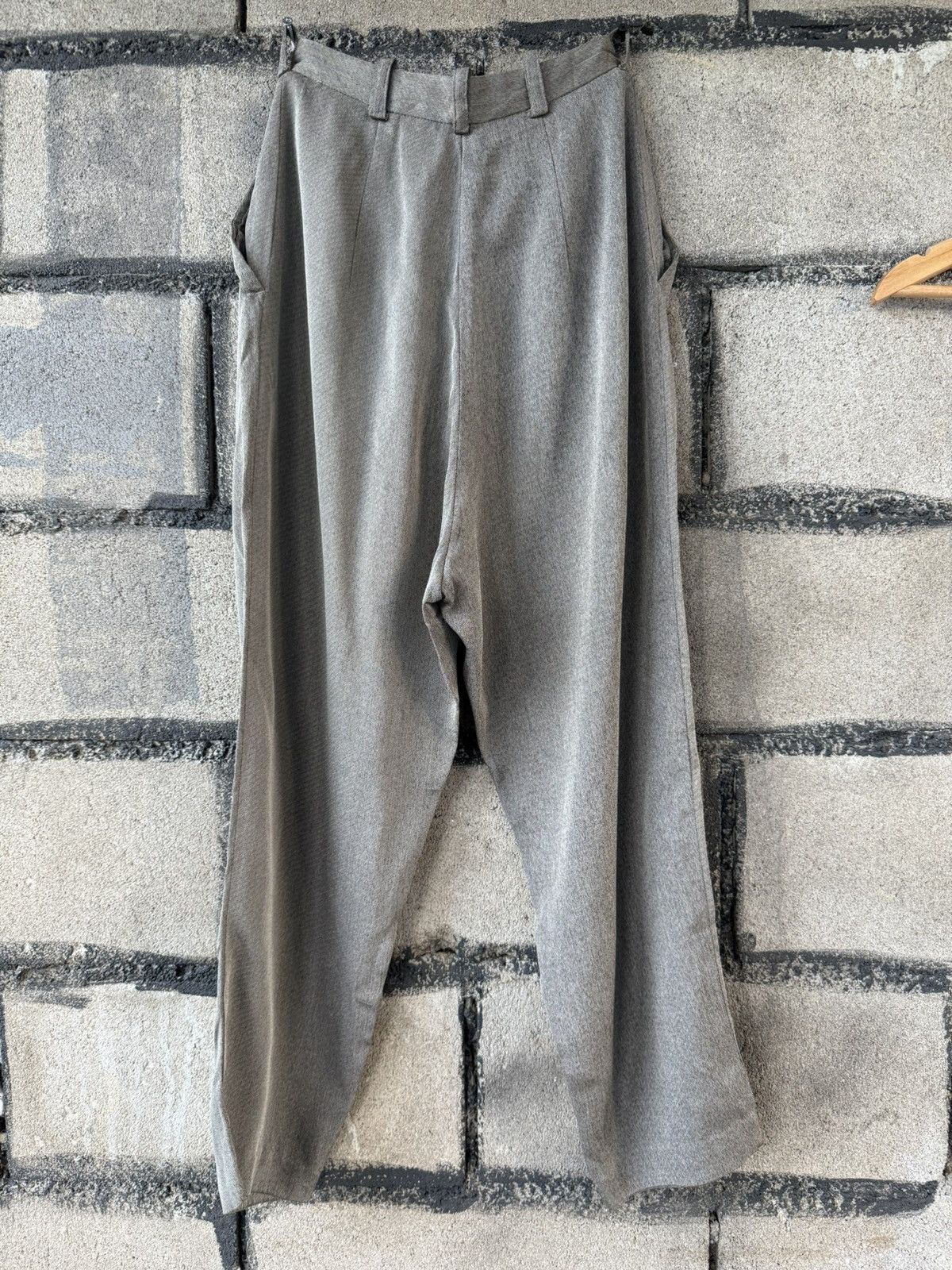 Yohji Yamamoto YOHJI YAMAMOTO SIGNATURE RAYON PANT "VINTAGE" Size 23" - 9 Thumbnail