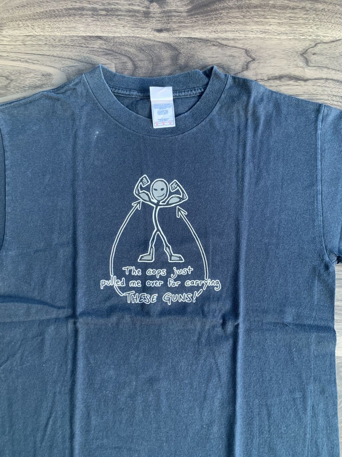 Designer × Vintage Y2K Humor Parody The Cops Size US M / EU 48-50 / 2 - 2 Thumbnail