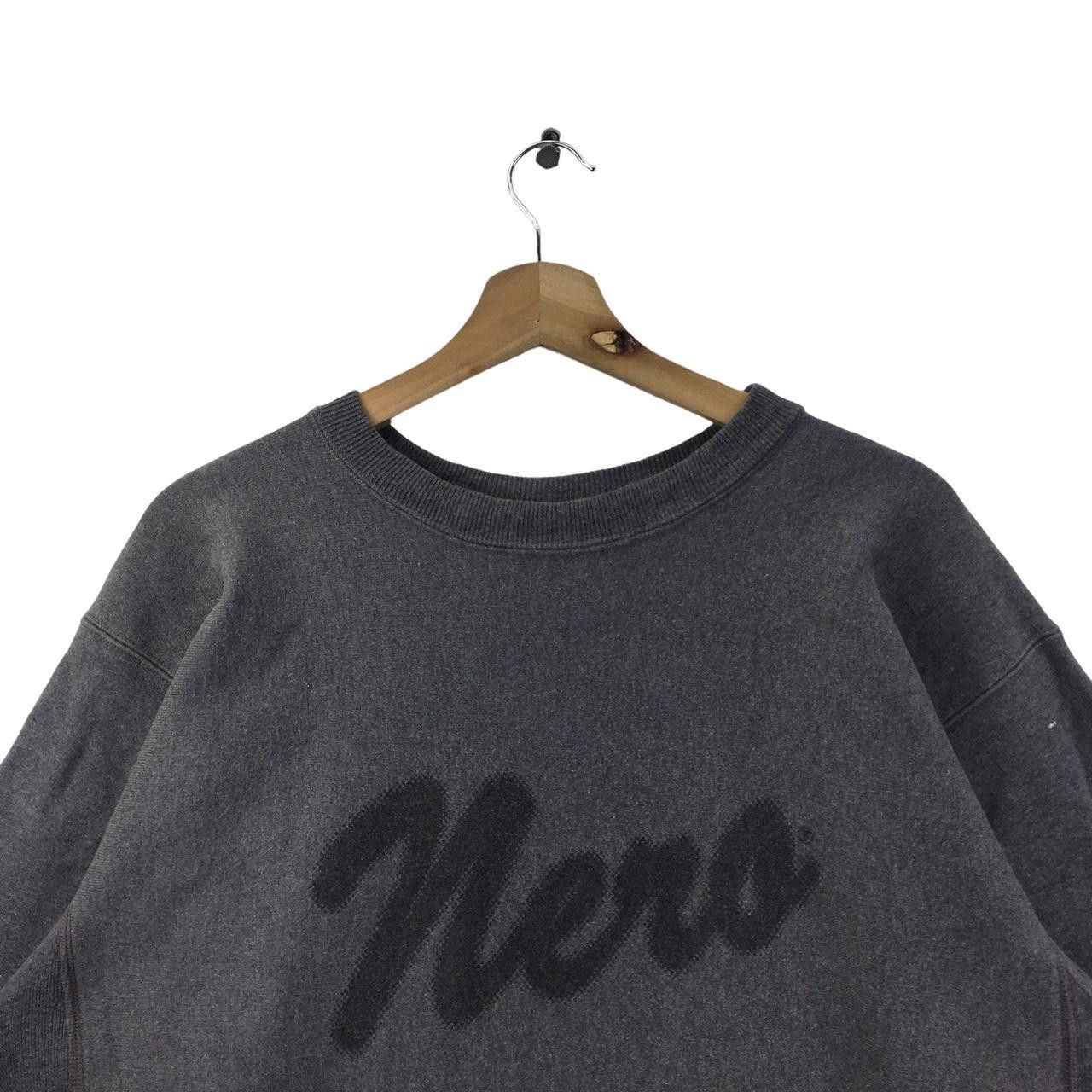 Full Count & Co. Vtg FULL COUNT NERO Japan Okayama Denim Sweatshirt Gray Size US XL / EU 56 / 4 - 2 Thumbnail