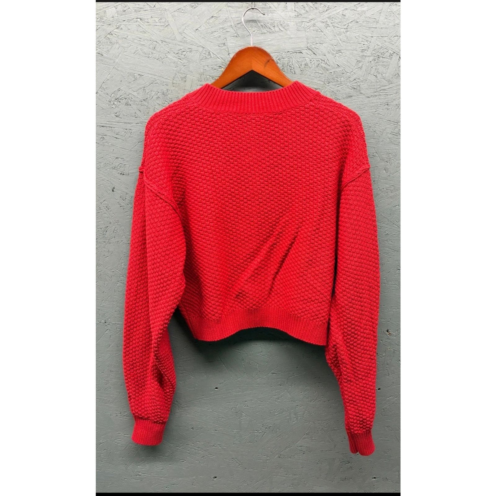 Free People Free People Textured Knit Cropped Cardigan Sweater Women's S Size S / US 4 / IT 40 - 16 Thumbnail