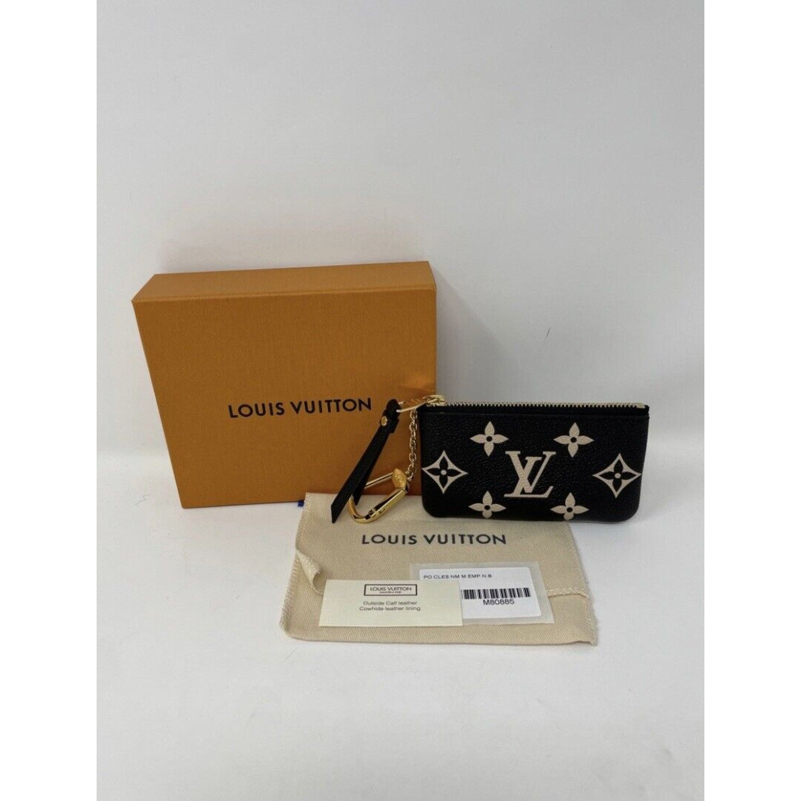 Louis Vuitton Louis Vuitton M80885 Bicolor KEY CLES POUCH BNIB Size ONE SIZE - 3 Thumbnail