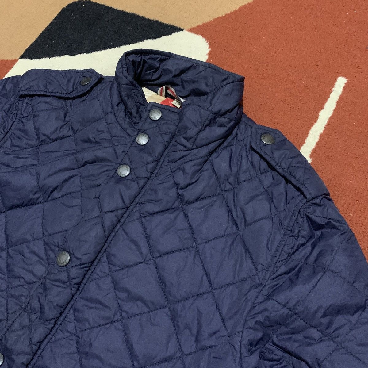 Burberry Burberry Quilted Bomber Jacket — British Luxury Heritage Size US L / EU 52-54 / 3 - 4 Thumbnail