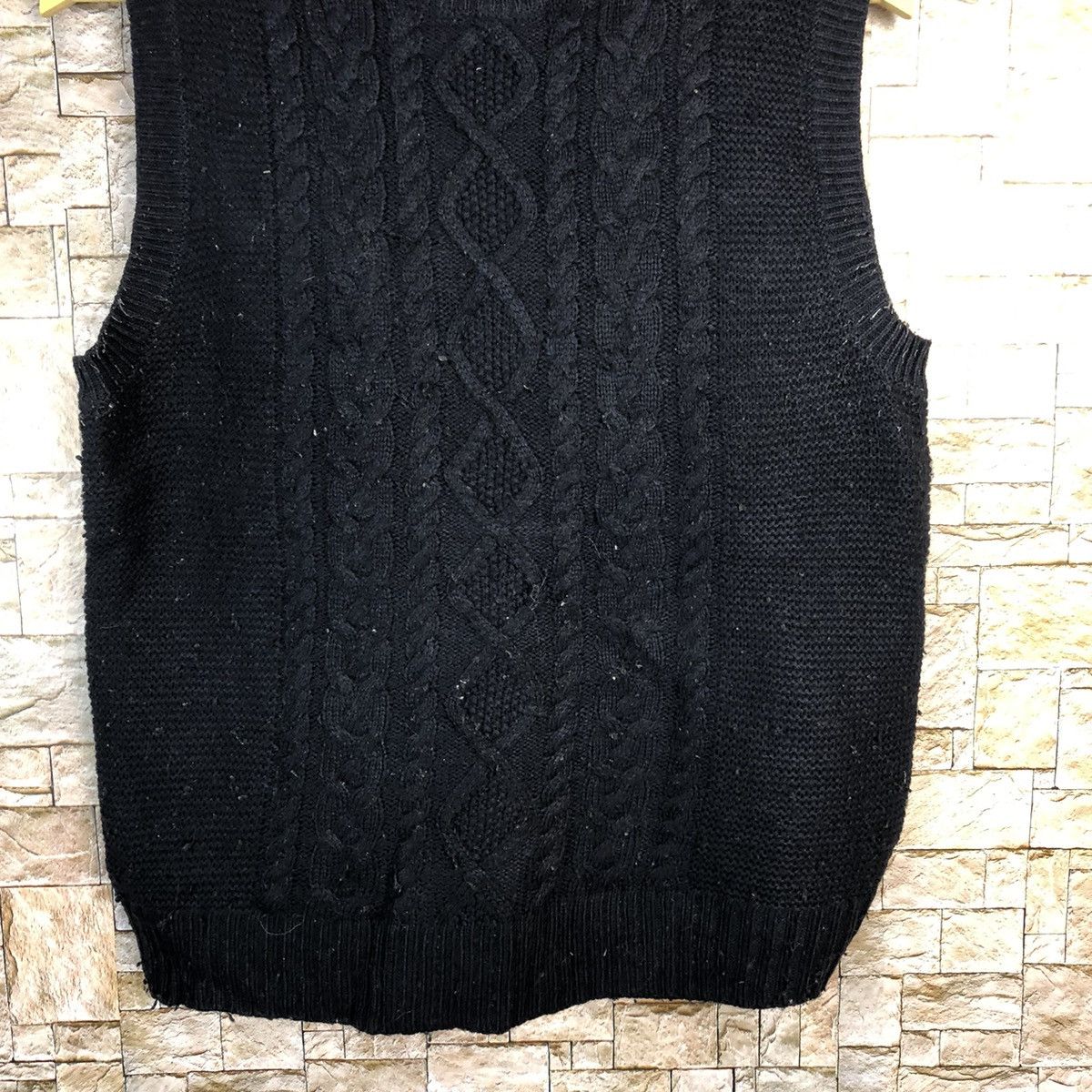 Japanese Brand × Uniqlo Uniqlo Dark Blue Vest Knitwear #A782 Size M / US 6-8 / IT 42-44 - 3 Thumbnail