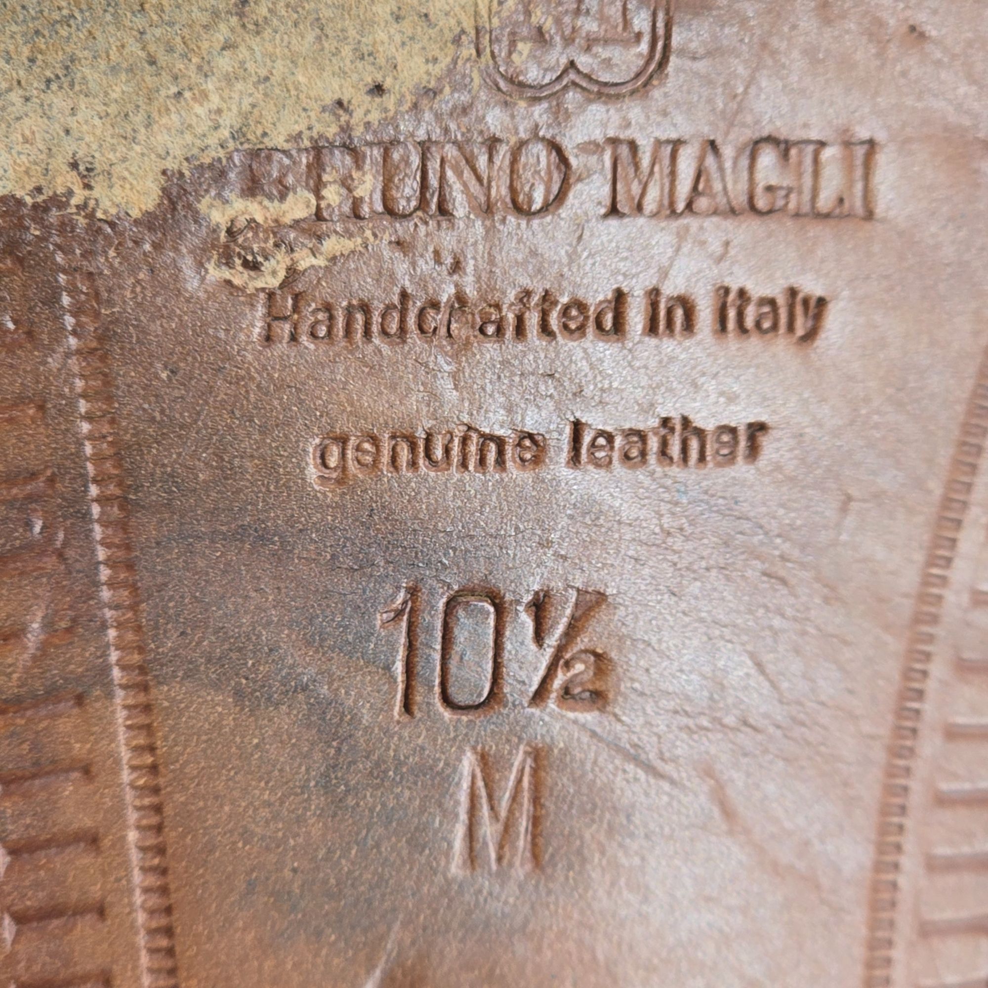 Bruno Magli Vintage Bruno Magli Mens 10.5 Brown Calfskin Leather Chelsea Size US 10.5 / EU 43-44 - 7 Thumbnail