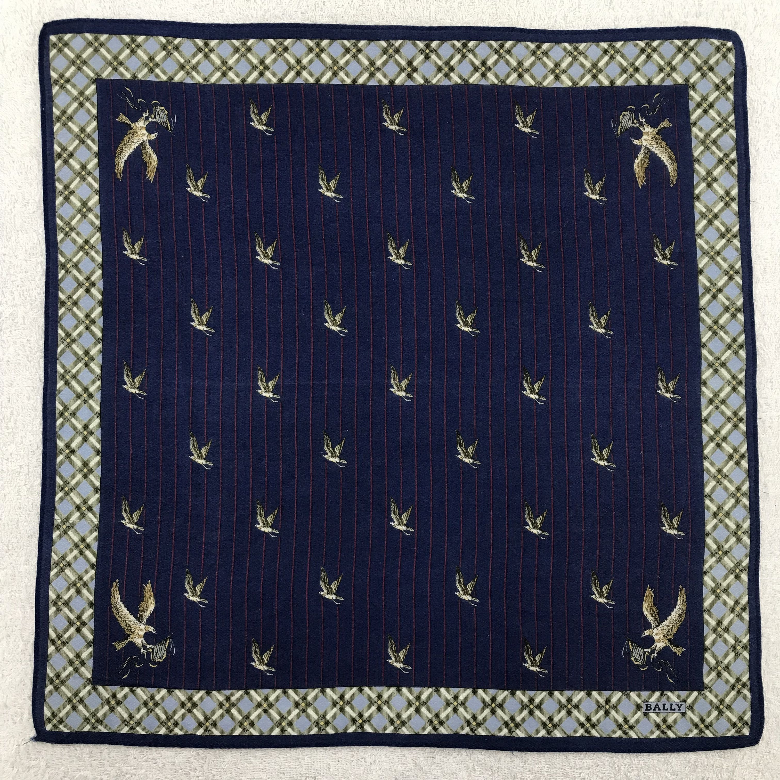 Bally × Vintage Bally Neckerchief / Bandana / Handkerchief Size ONE SIZE - 3 Thumbnail