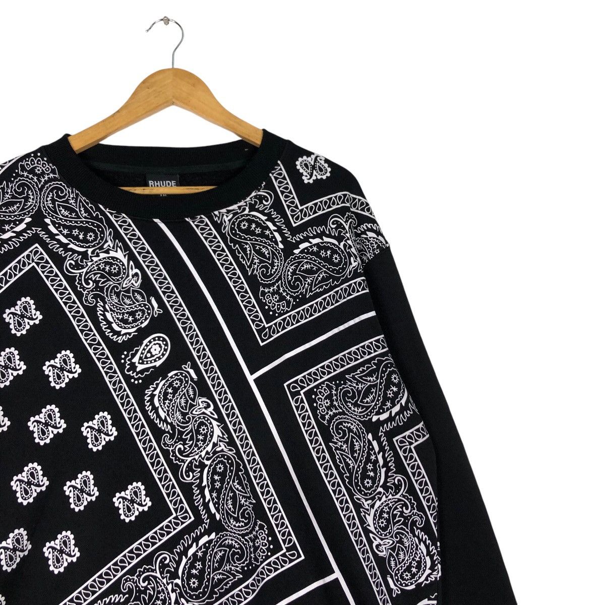 Japanese Brand × Vintage Bandana Design Sweatshirt Rap Tee Streetwear Large #A2 Size US L / EU 52-54 / 3 - 5 Thumbnail