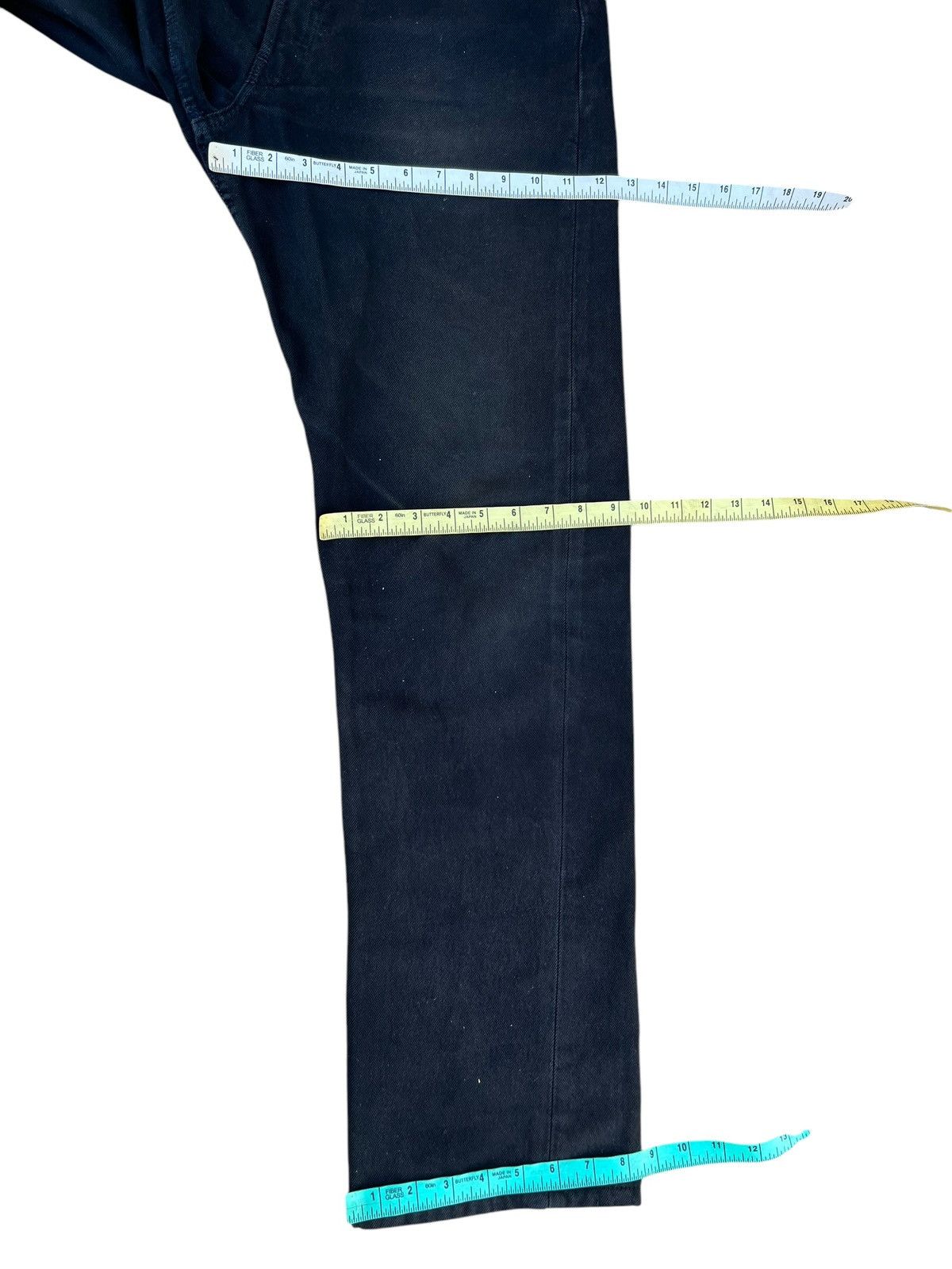 Levi's Vintage 2002 Levi’s 501 Sun Faded Black Denim Jeans Regular Size US 32 / EU 48 - 3 Thumbnail