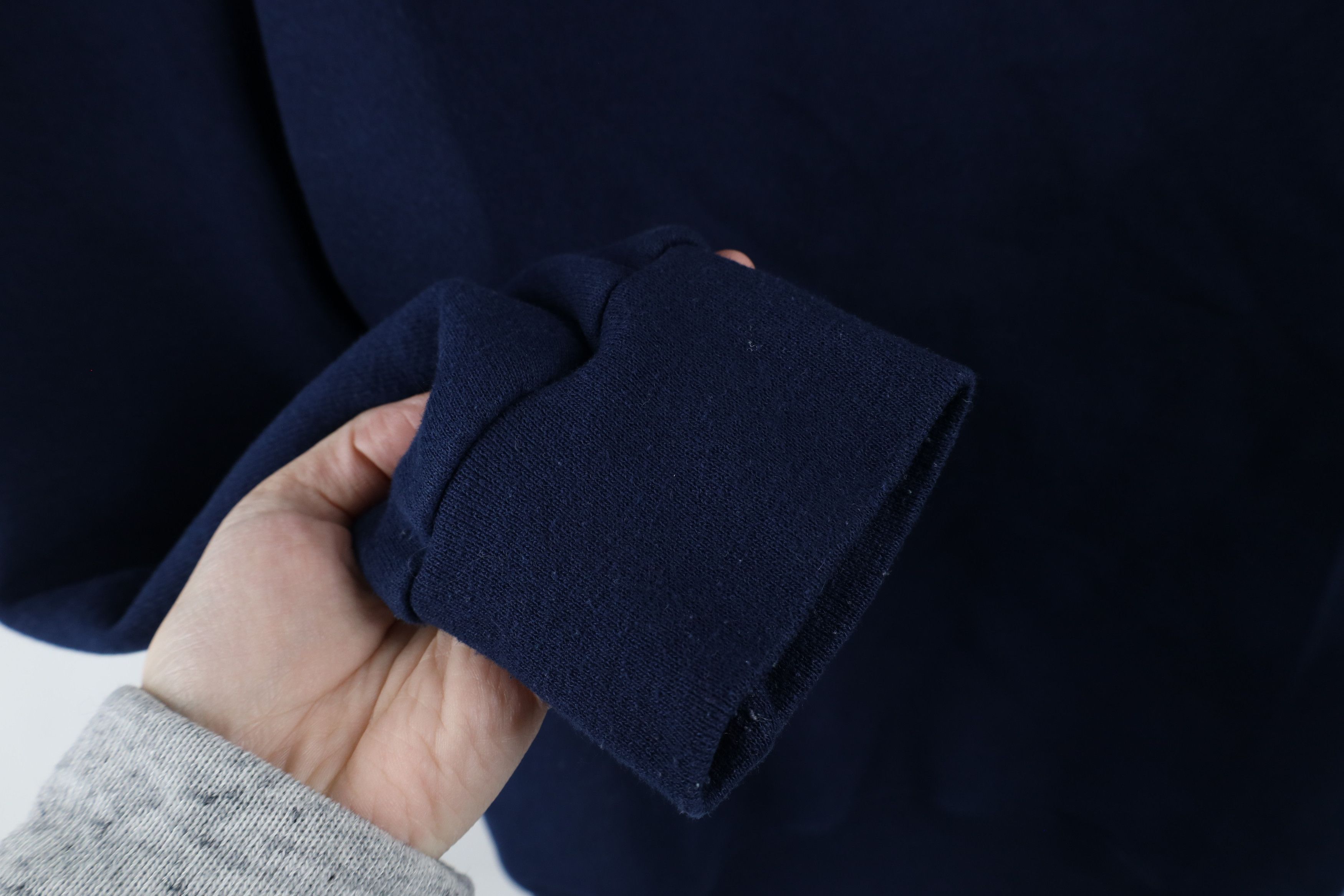 Russell Athletic × Vintage Vintage 90s Russell Athletic Blank Crewneck Sweatshirt Blue Size US M / EU 48-50 / 2 - 6 Thumbnail