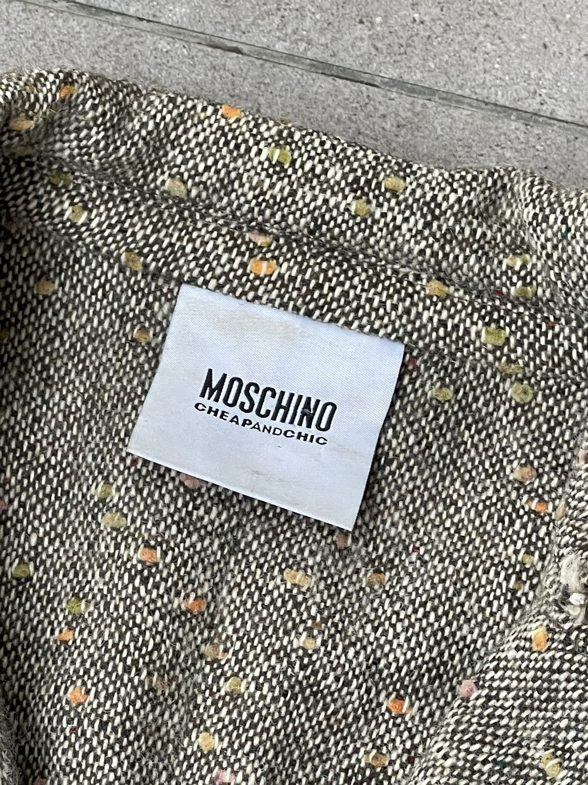 Moschino Moschino Cheapandchic Reworked Stitched Blazer Jacket Size M / US 6-8 / IT 42-44 - 14 Thumbnail