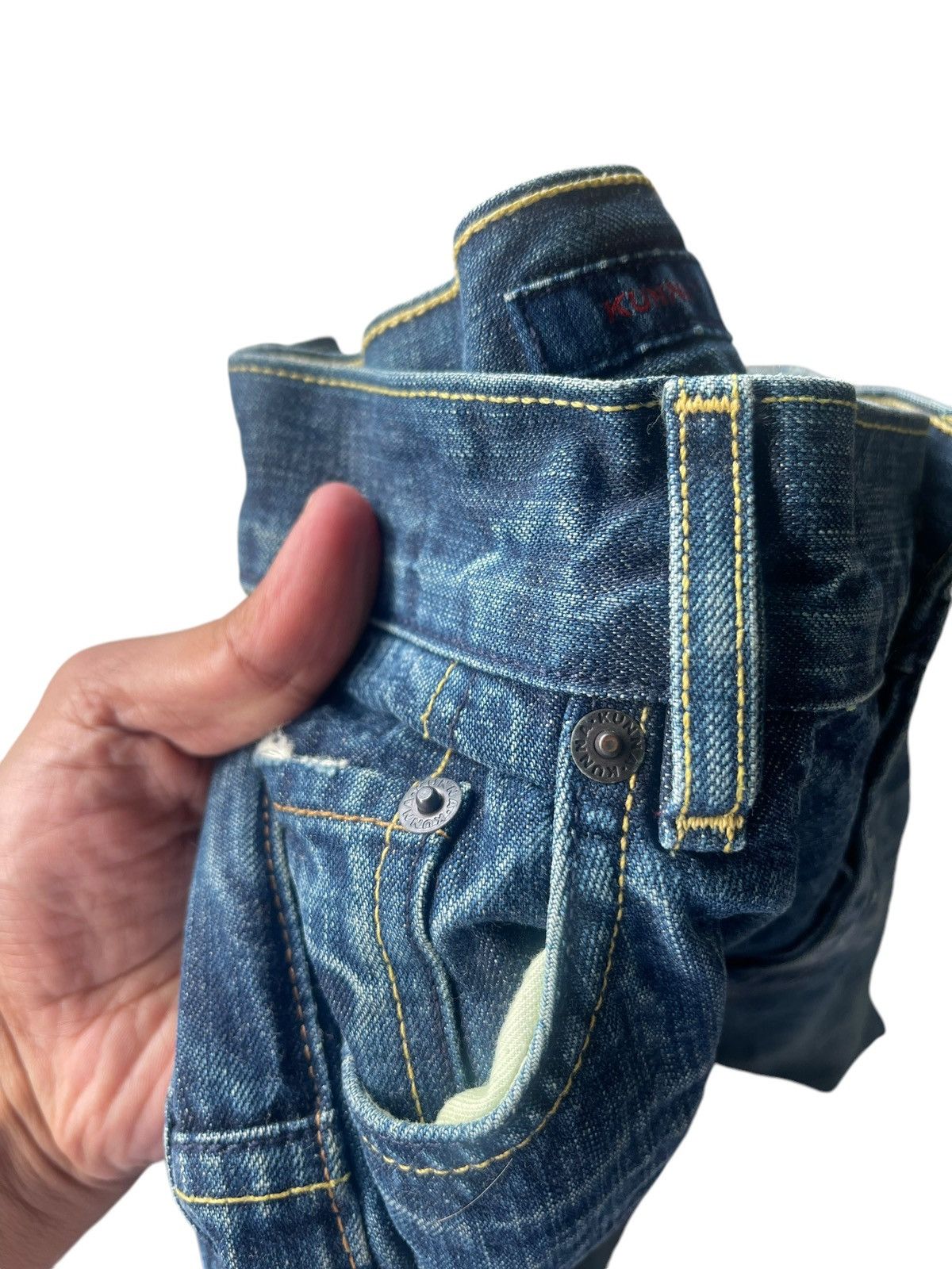 Designer KUNNA BAGGY JEANS Size US 32 / EU 48 - 12 Thumbnail