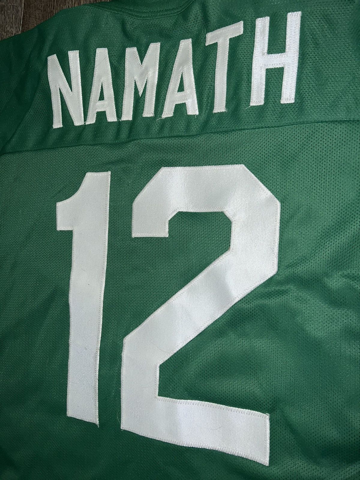 NFL × Vintage Vintage New York Jets Joe Namath Venus Jersey size 48 Size US L / EU 52-54 / 3 - 4 Thumbnail