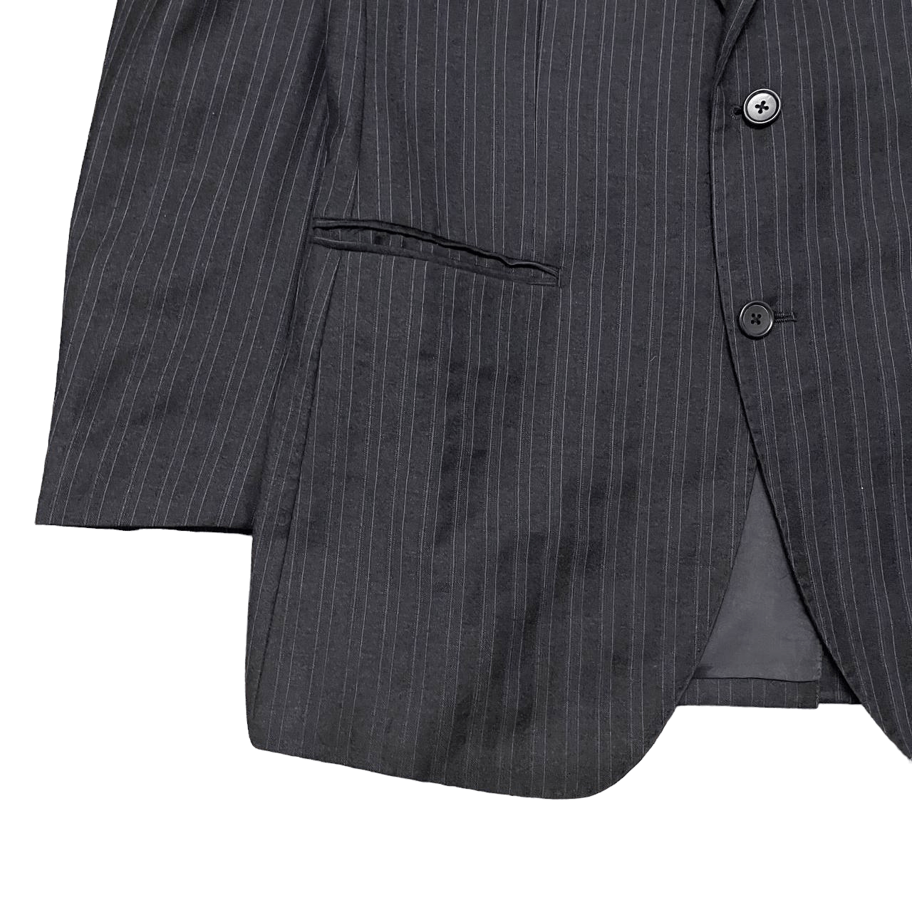 Loro Piana Loro Piana Mitsumine Striped Wool Blazer Size US M / EU 48-50 / 2 - 3 Thumbnail